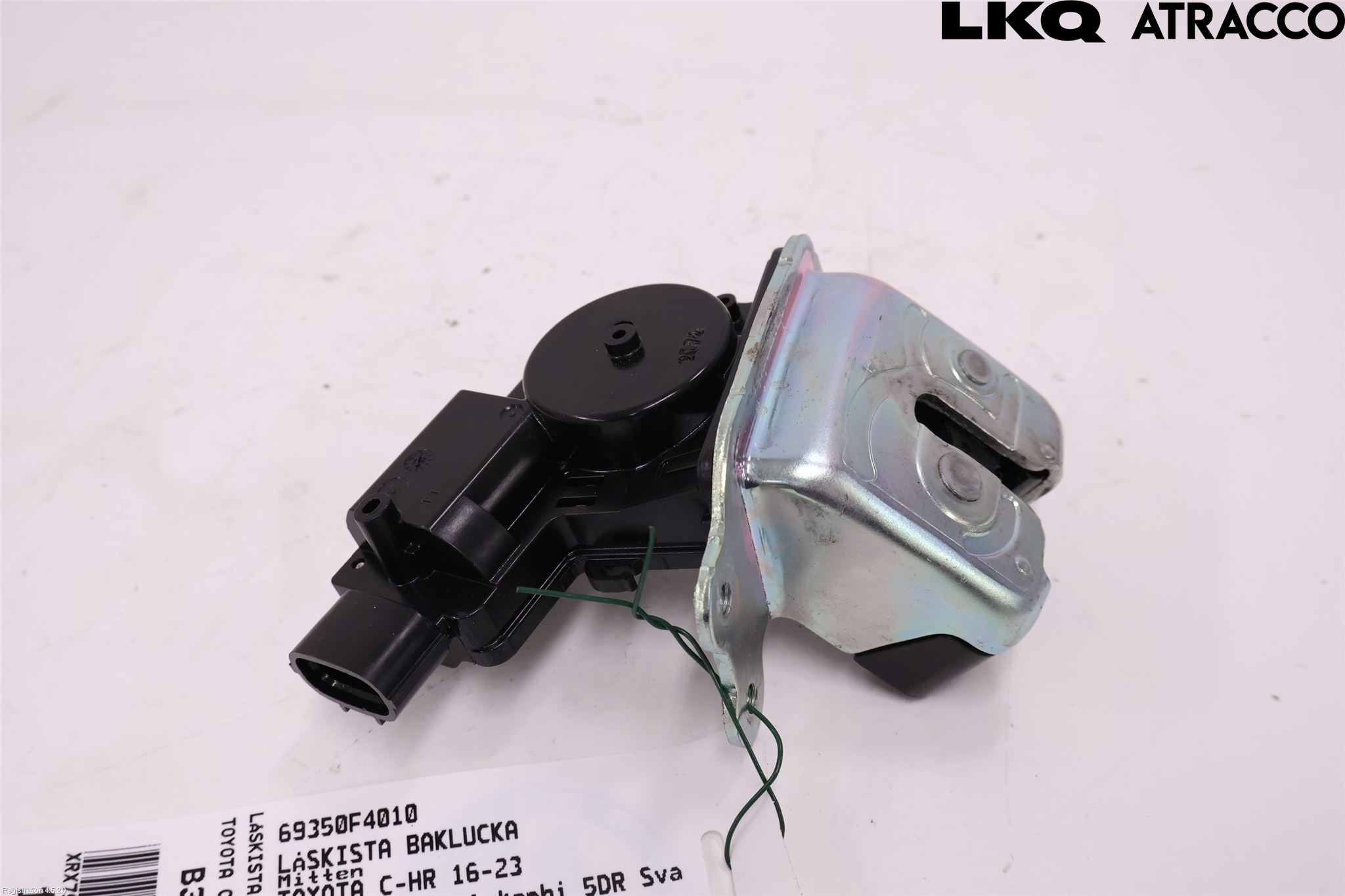 Toyota C-HR 16-23 Bakluke-Lokk Låsekasse