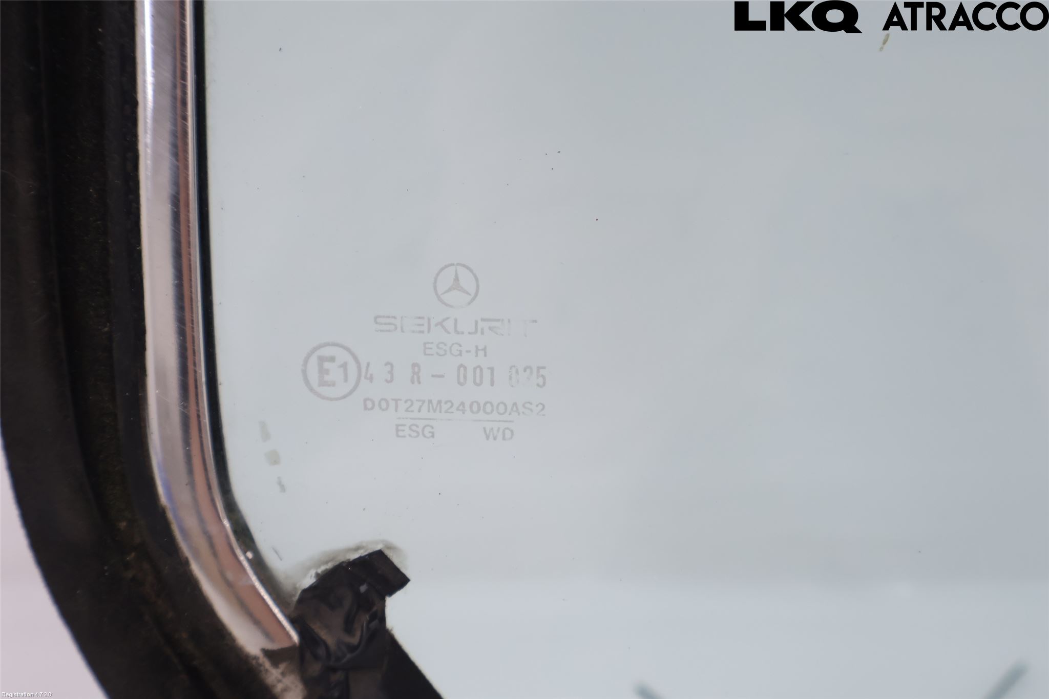 Mercedes-Benz MB 380-560SEC C126 81-91 Dørrute Bak Venstre 4Dørs