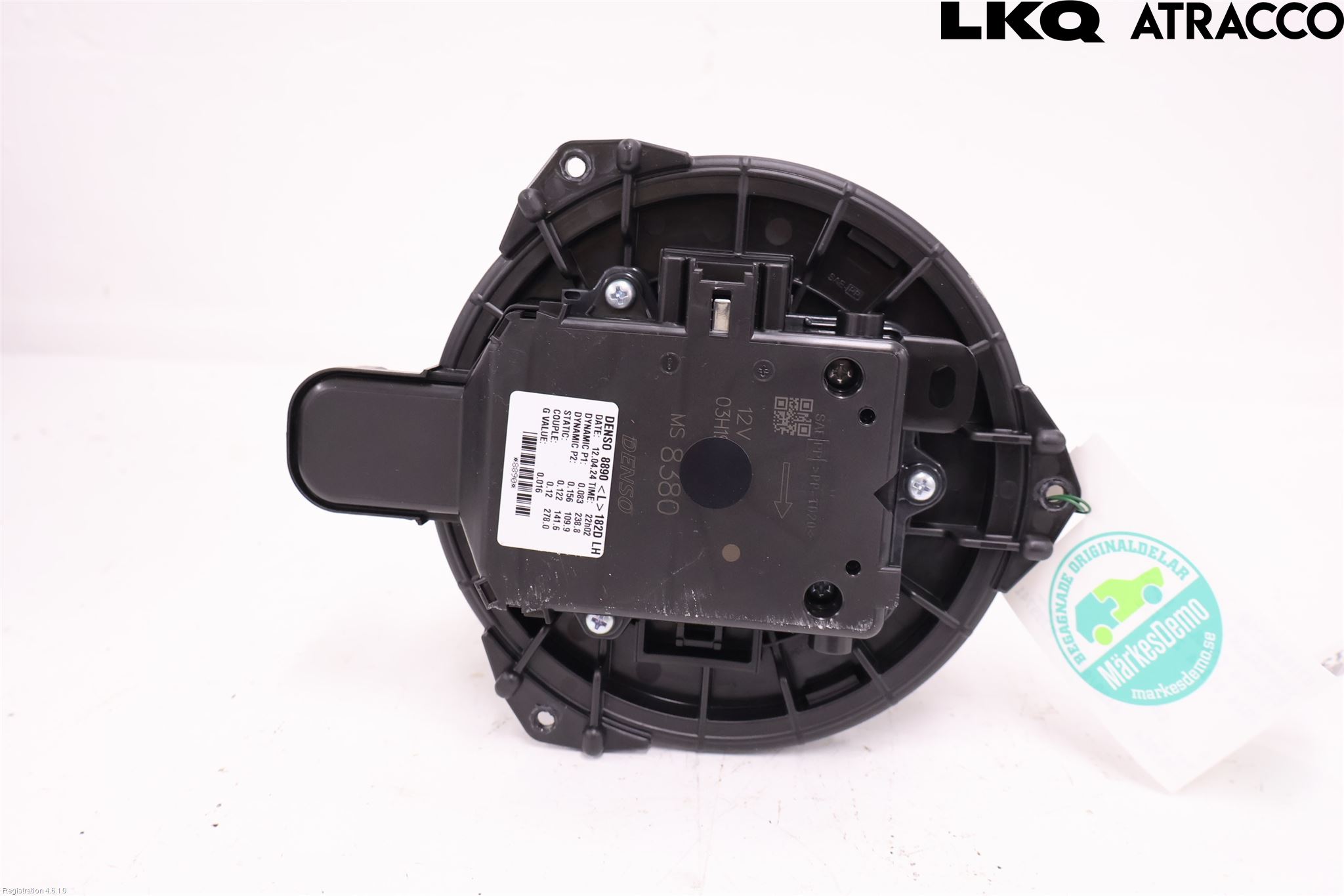 Toyota COROLLA 19- Varmeapparat Viftemotor