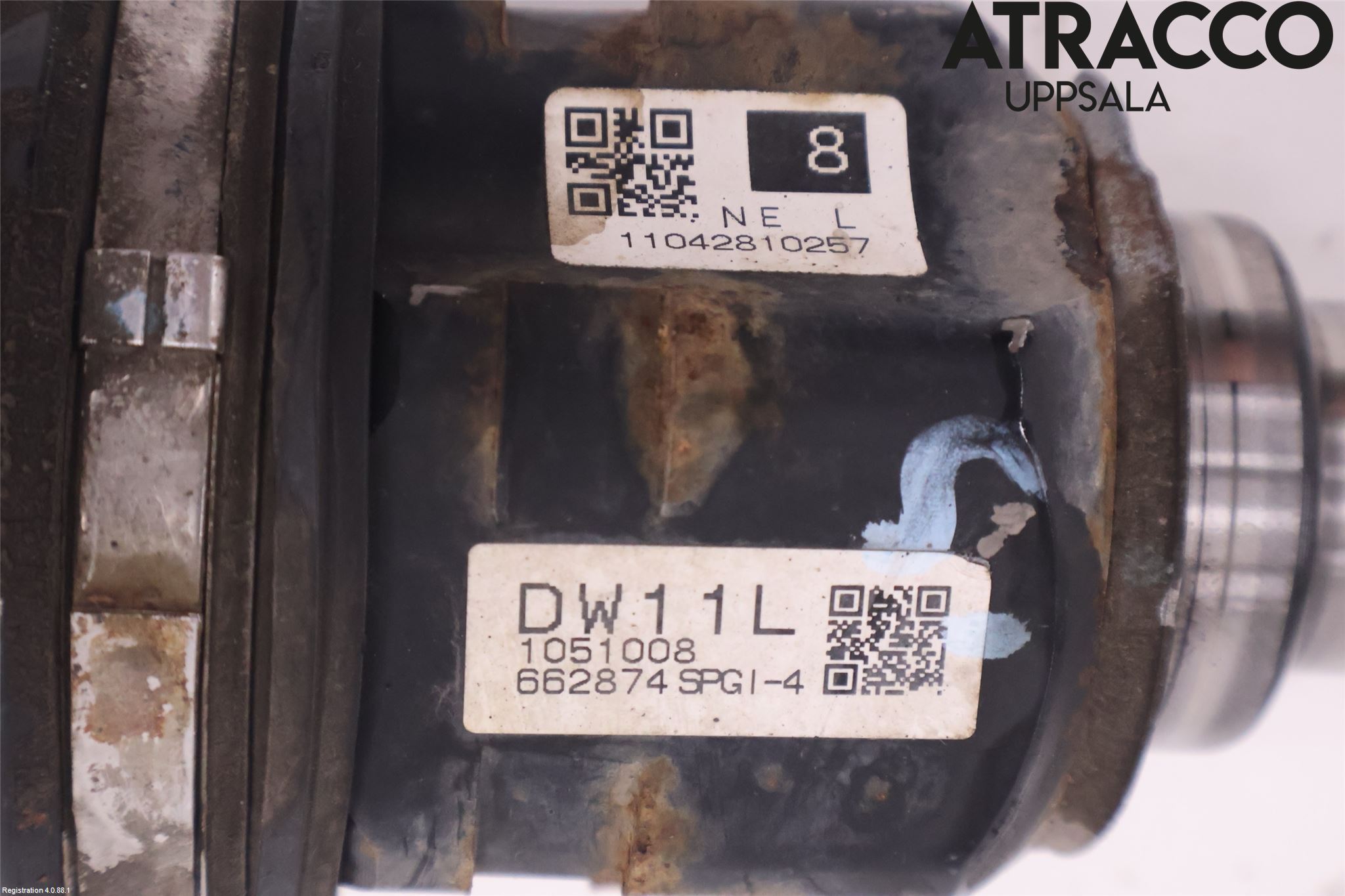Toyota PRIUS ZVW30 09-20 Drivaksel Foran Kompl Venstre