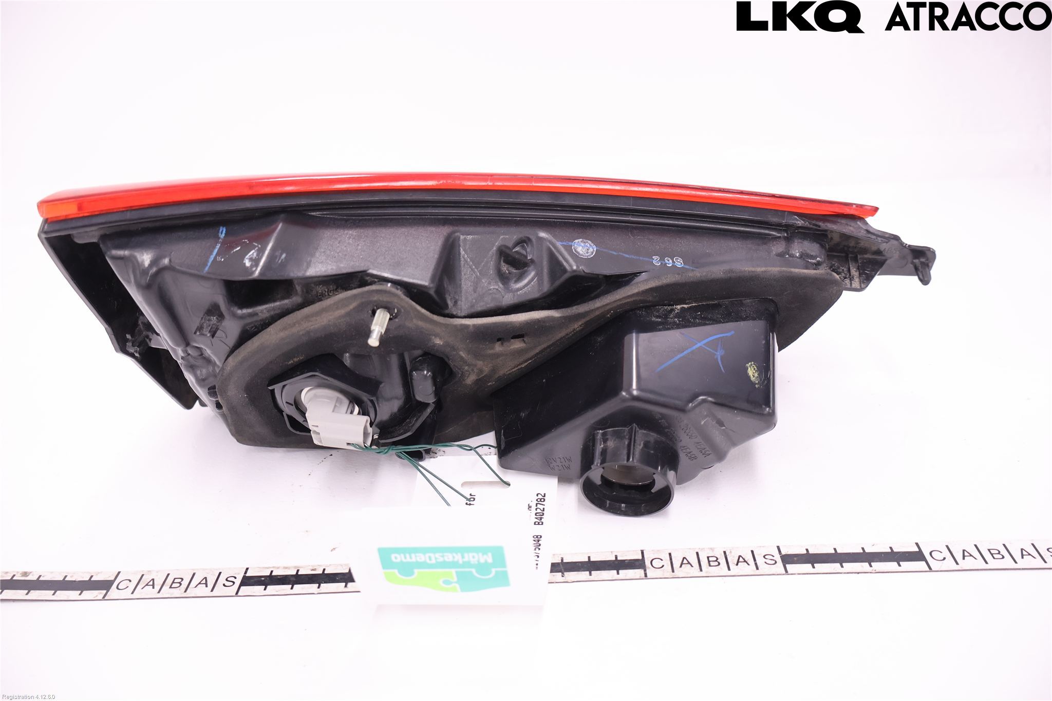 Nissan QASHQAI 14-17 Baklykt Høyre  På Luke(Indre)