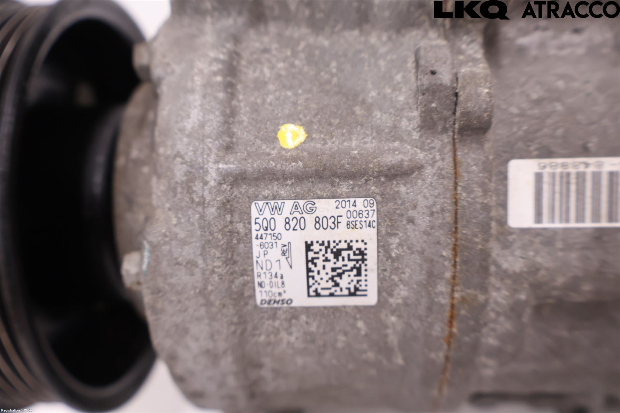 Audi A3/S3 8V 13-20 Varme Ac Kompressor