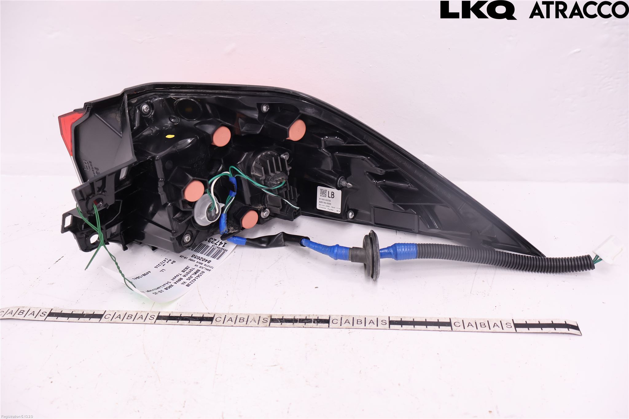 Toyota RAV4 19- Baklykt Venstre