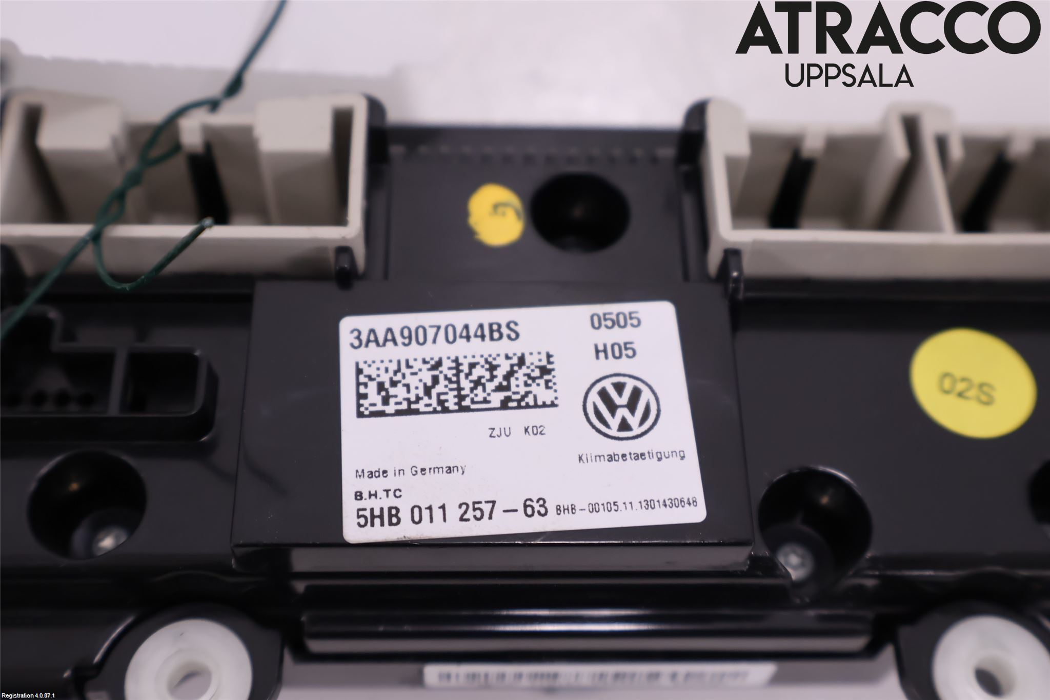 Volkswagen VW PASSAT 11-14 Varme Ac Betjening-Display