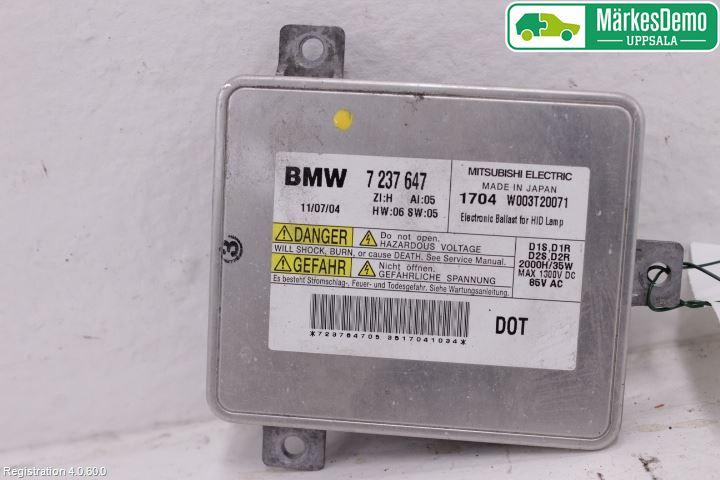BMW 5 F10/F11/F18 09-17 Styreenhet Xenon
