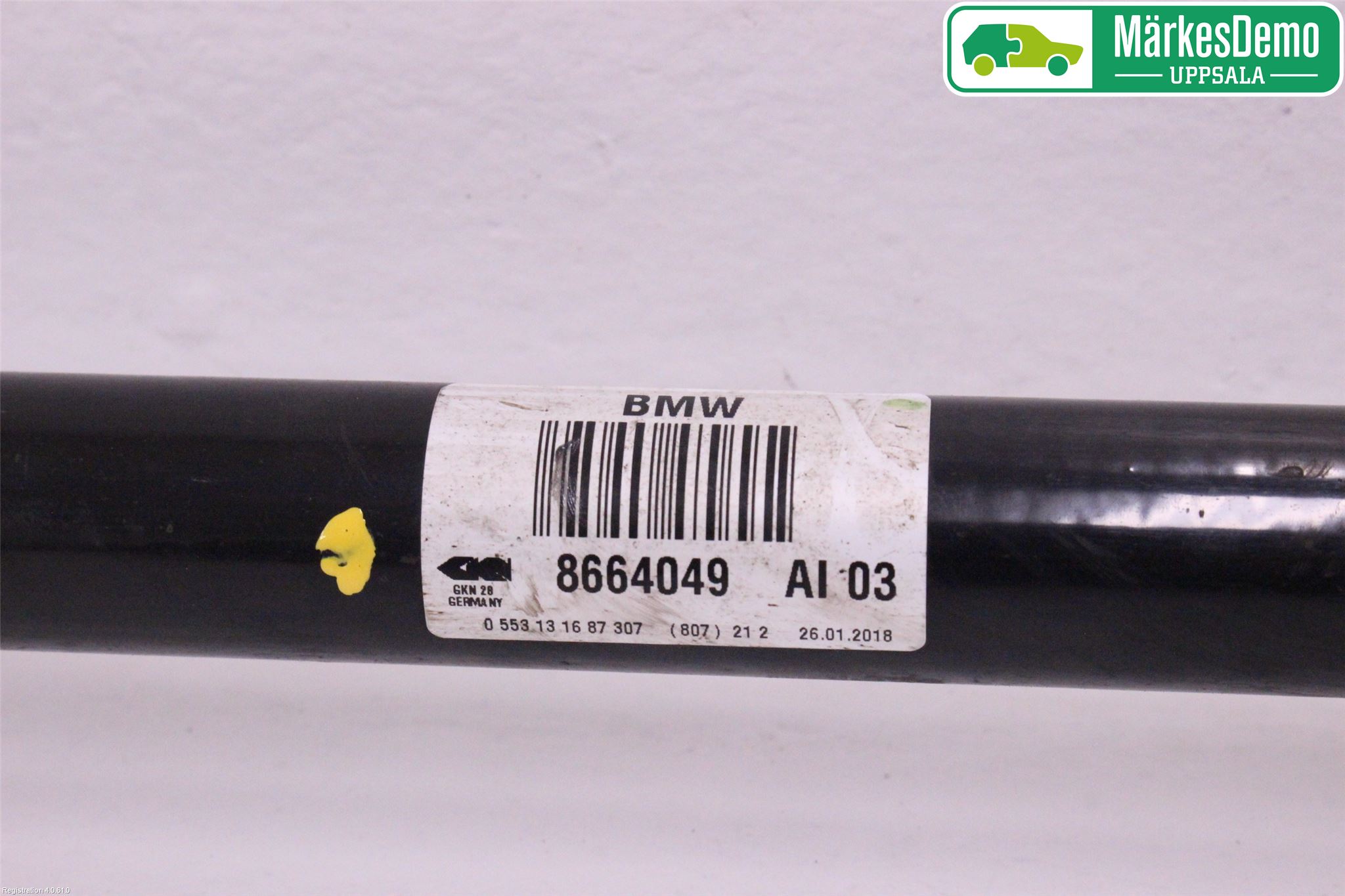 BMW 5 G30/G31/F90 17-23 Drivaksel Bak Kompl Venstre