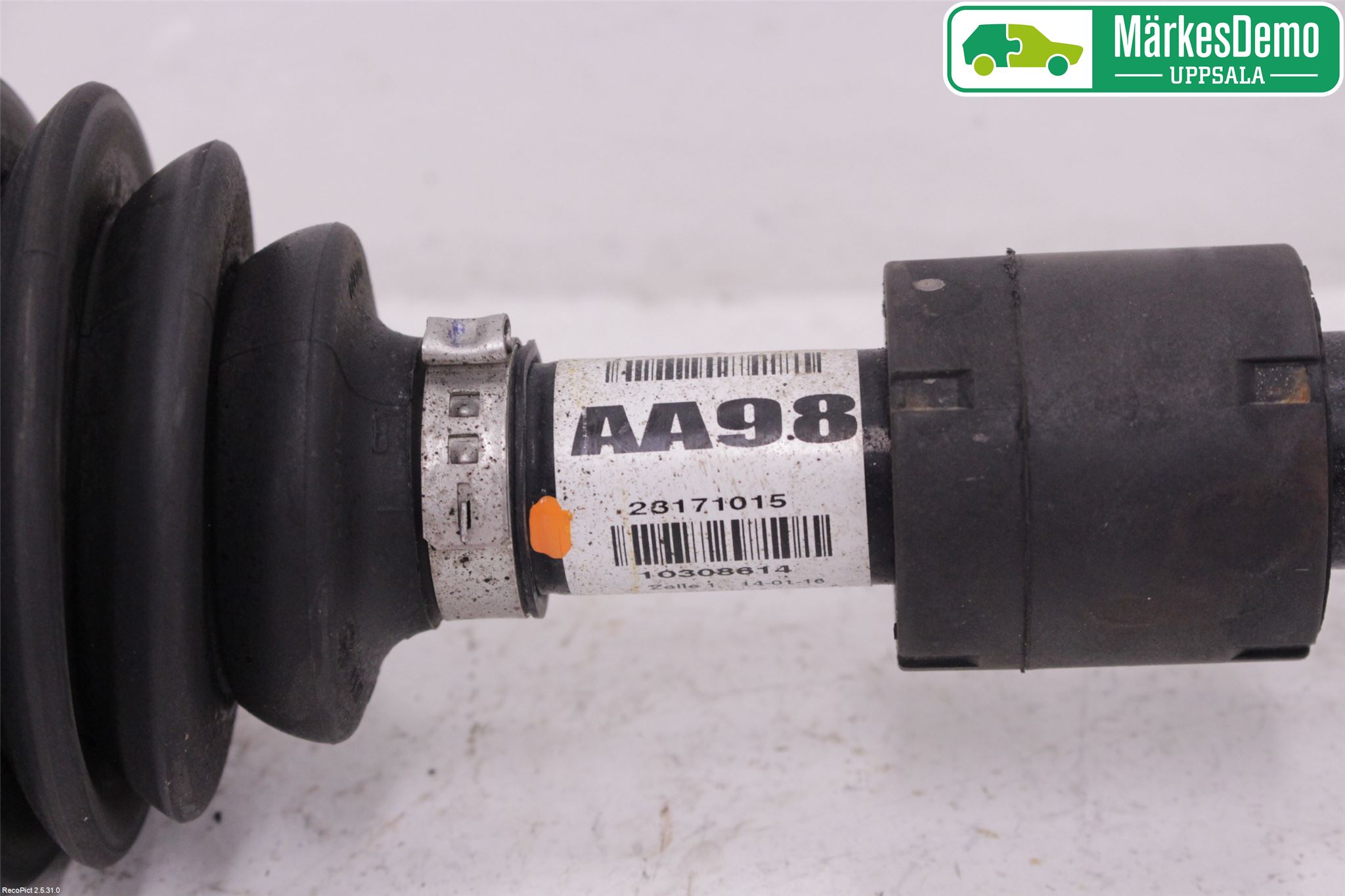 Opel INSIGNIA 09-16 Drivaksel Foran Kompl Venstre