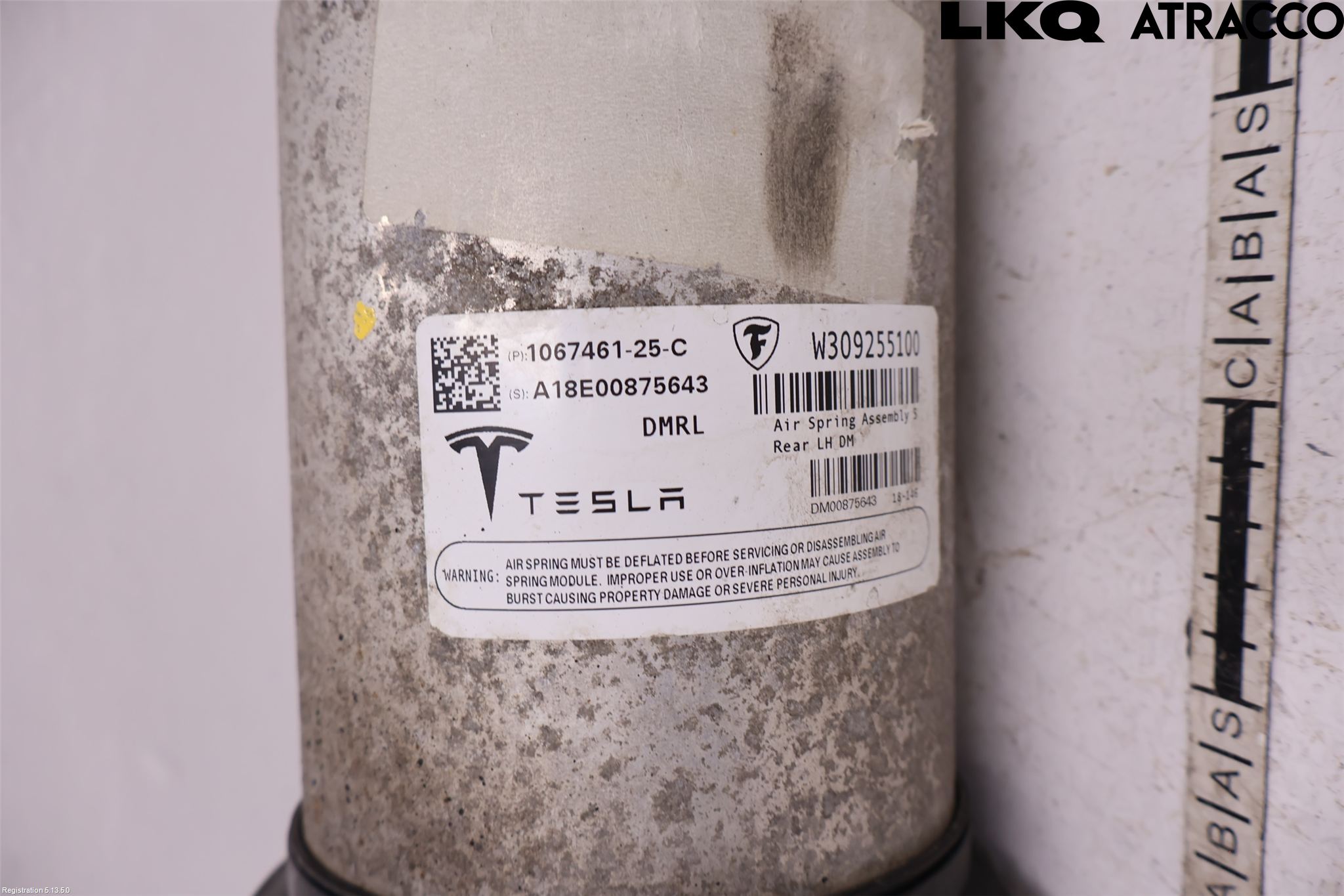 Tesla MODEL S 13- Fjærbein Bak Venstre