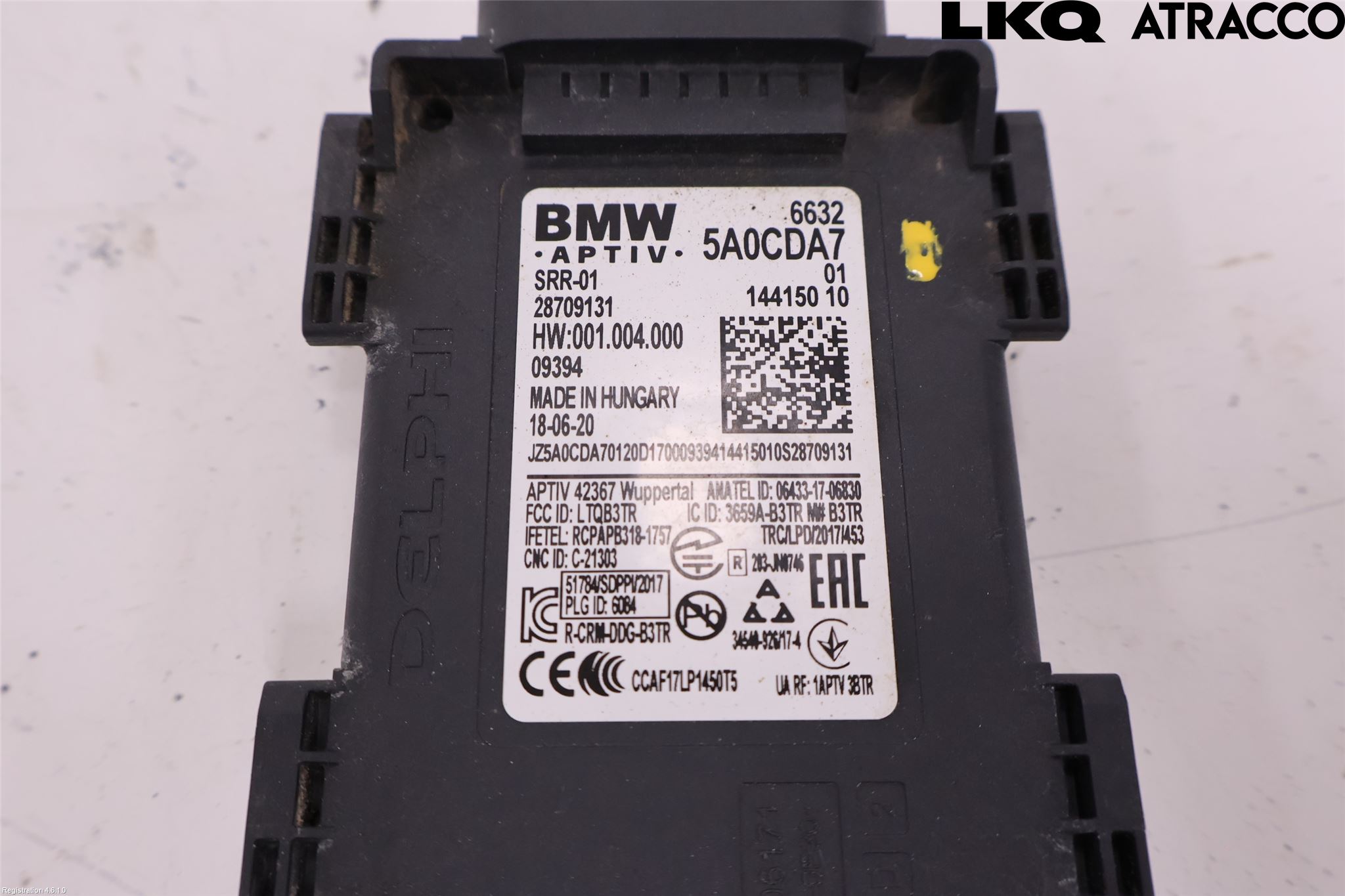 BMW 8 G14/G15/G16 18- Sensor Kollisjonsbeskyttelse