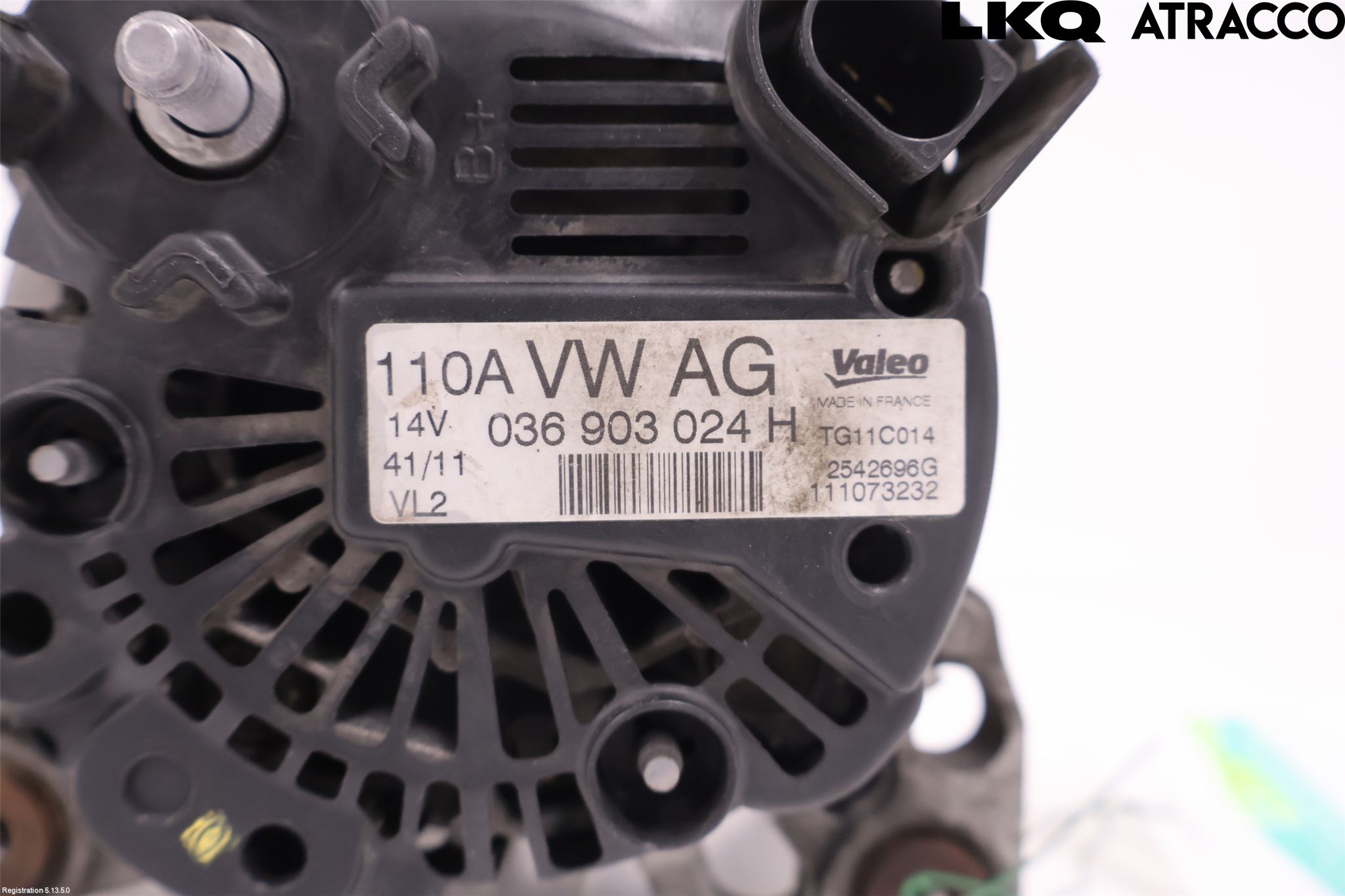 Volkswagen VW POLO 10-17 Dynamo