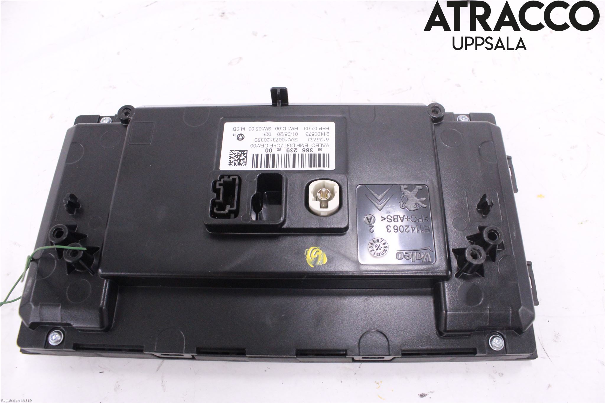 Peugeot 208/E-208 20- Instr Skjerm Dvd-Gps-Ac-Tlf