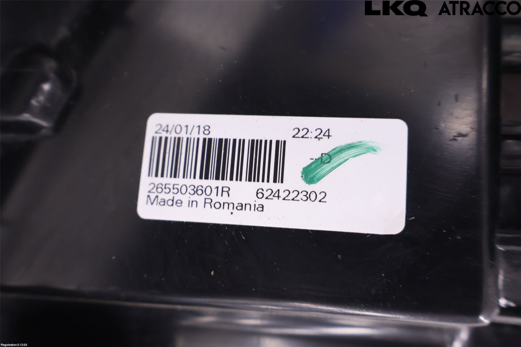Dacia DUSTER 18-24 Baklykt Høyre