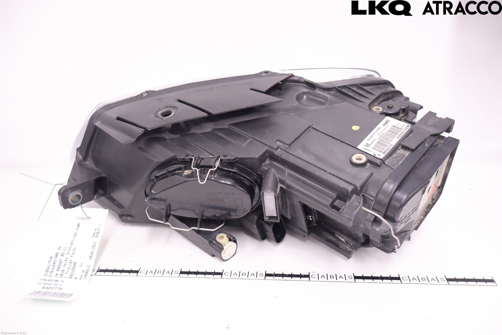 Volkswagen VW PASSAT 05-11 Frontlykt Høyre