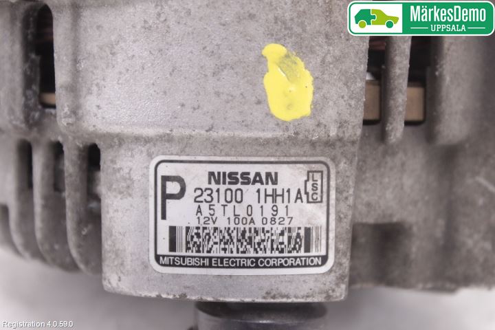 Nissan MICRA 11-16 Dynamo