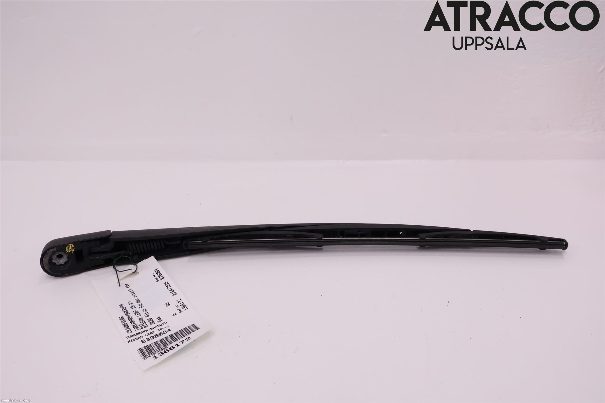 Nissan LEAF 18- Viskerarm Bakrute