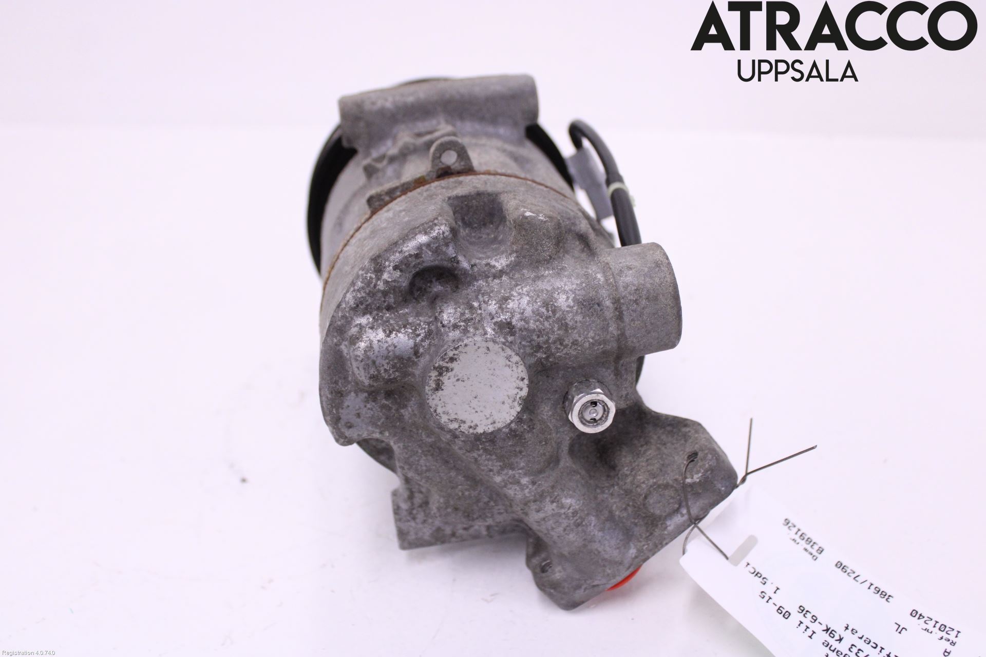 Renault MEGANE III 09-15 Varme Ac Kompressor