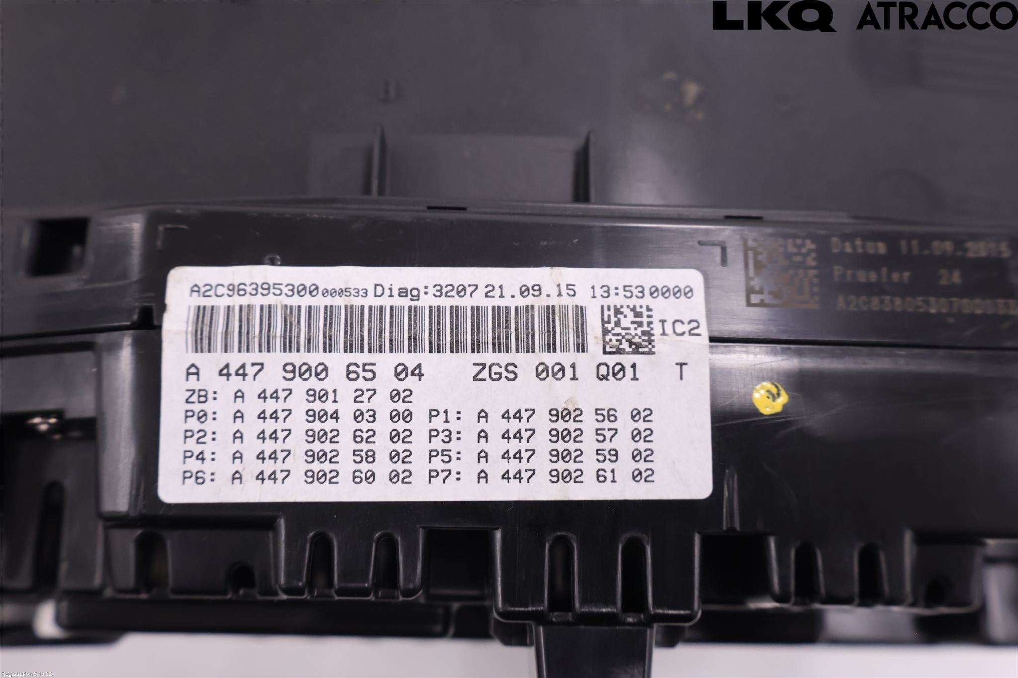 Mercedes-Benz MB VITO/V-KLASS (W640,W447,W448) 14- Instr Kombinert