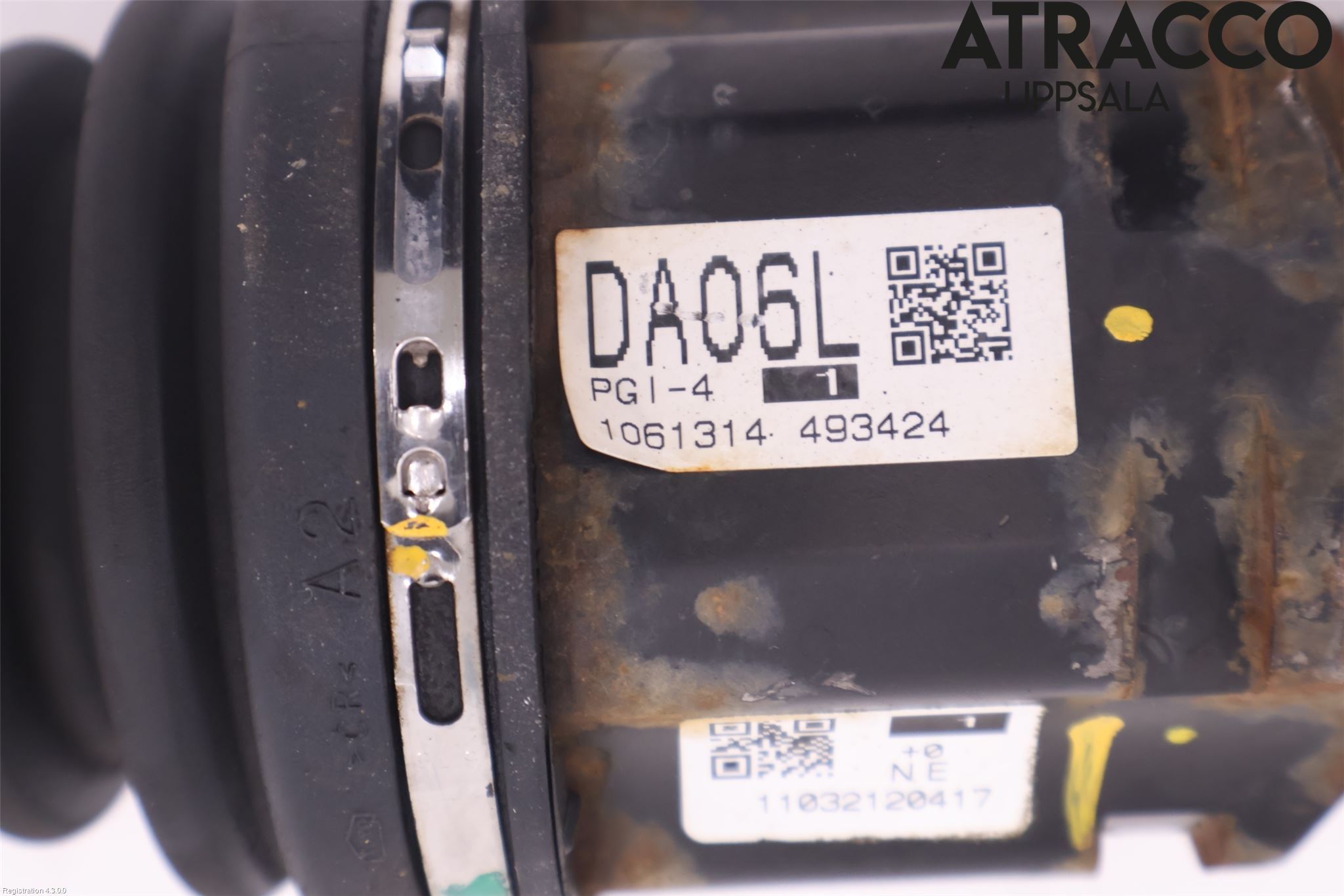 Toyota RAV 4 06-12 Drivaksel Foran Kompl Venstre