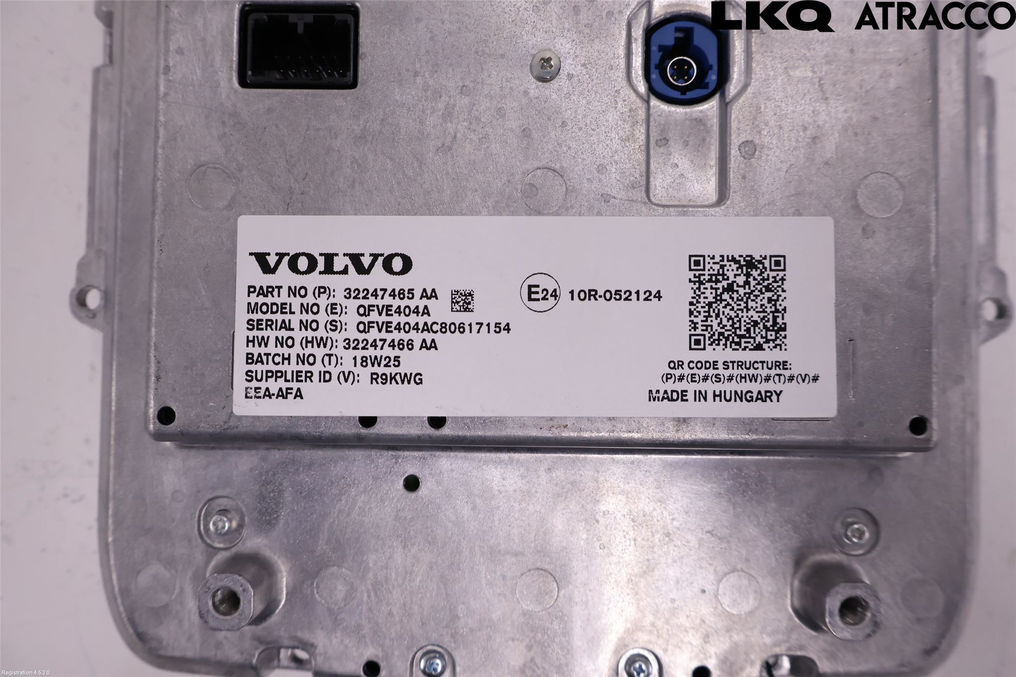 Volvo V90 17->> Instr Skjerm Dvd-Gps-Ac-Tlf