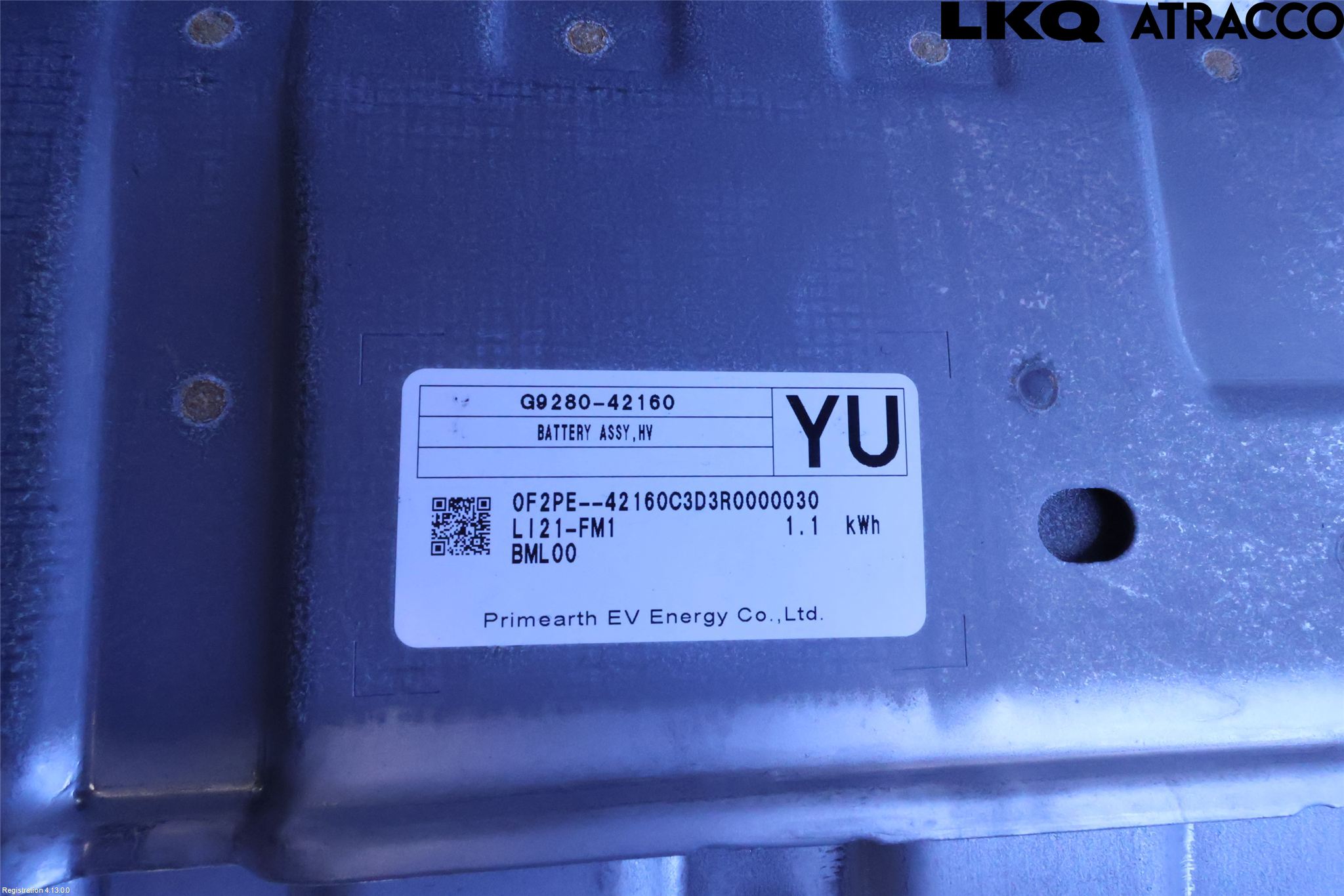 Toyota RAV4 19- Hybrid Batteri