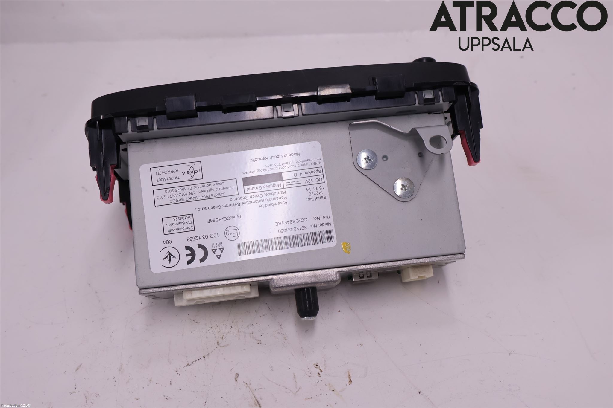 Peugeot 108 15-22 Stereo Radio Med Cd