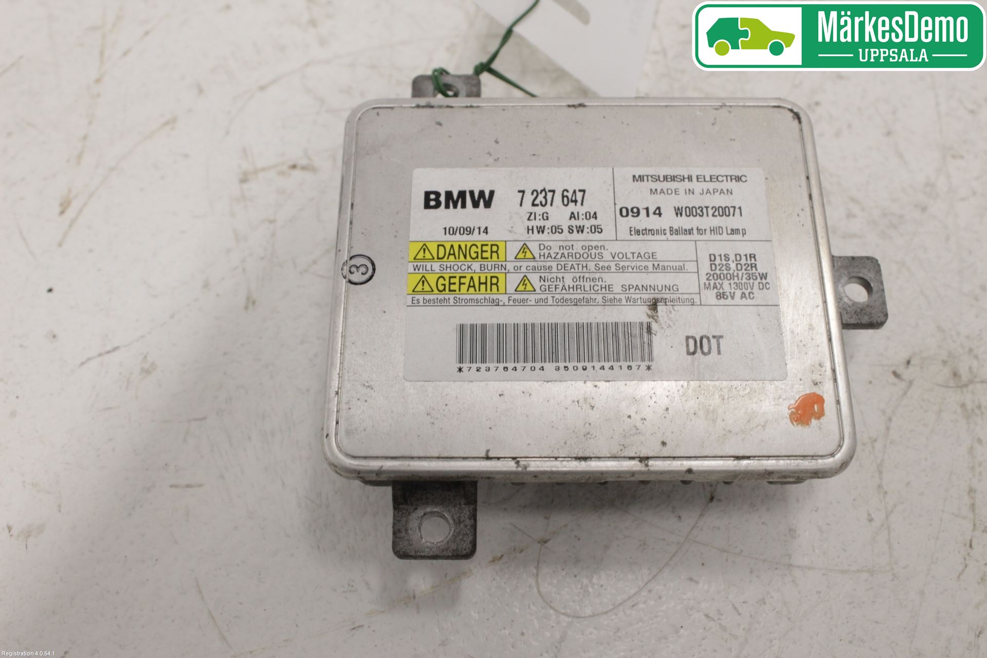 BMW 5 F10/F11/F18 09-17 Styreenhet Xenon