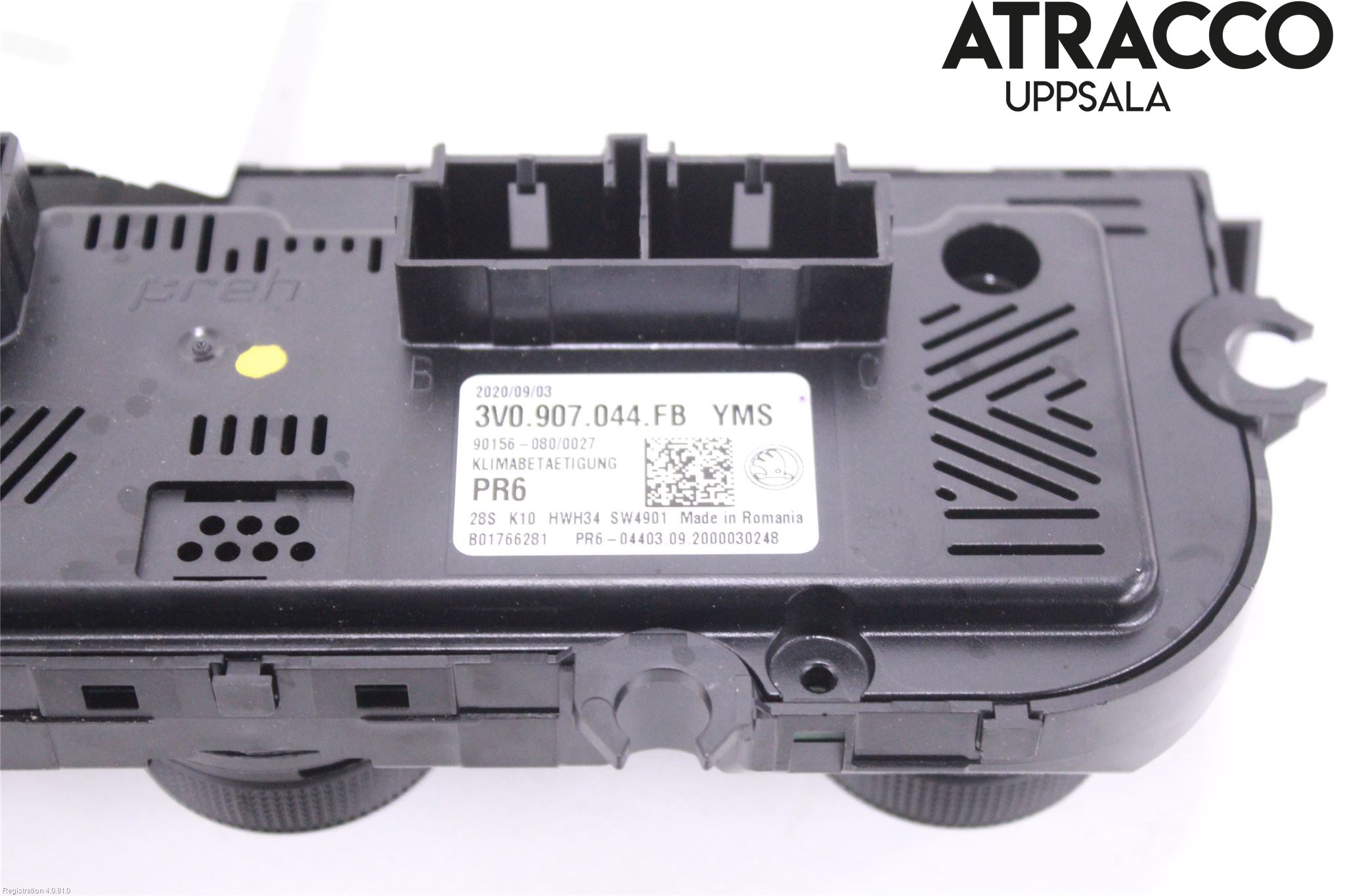Skoda SUPERB 16-24 Varme Ac Betjening-Display