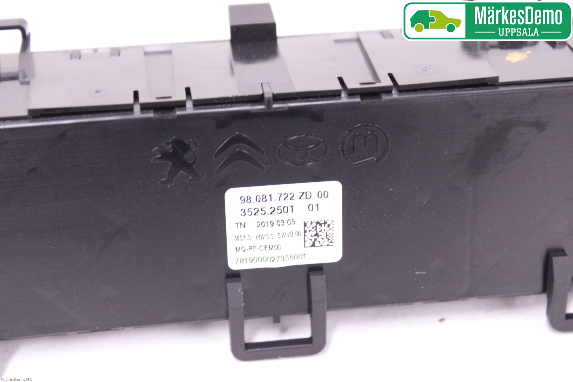 Peugeot PARTNER/E-PARTNER 19- Varme Ac Betjening-Display