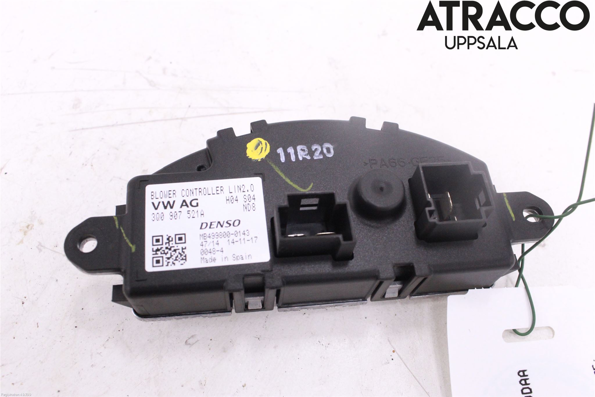 Volkswagen VW PASSAT 15-19 Varmeapparat Viftemotstand