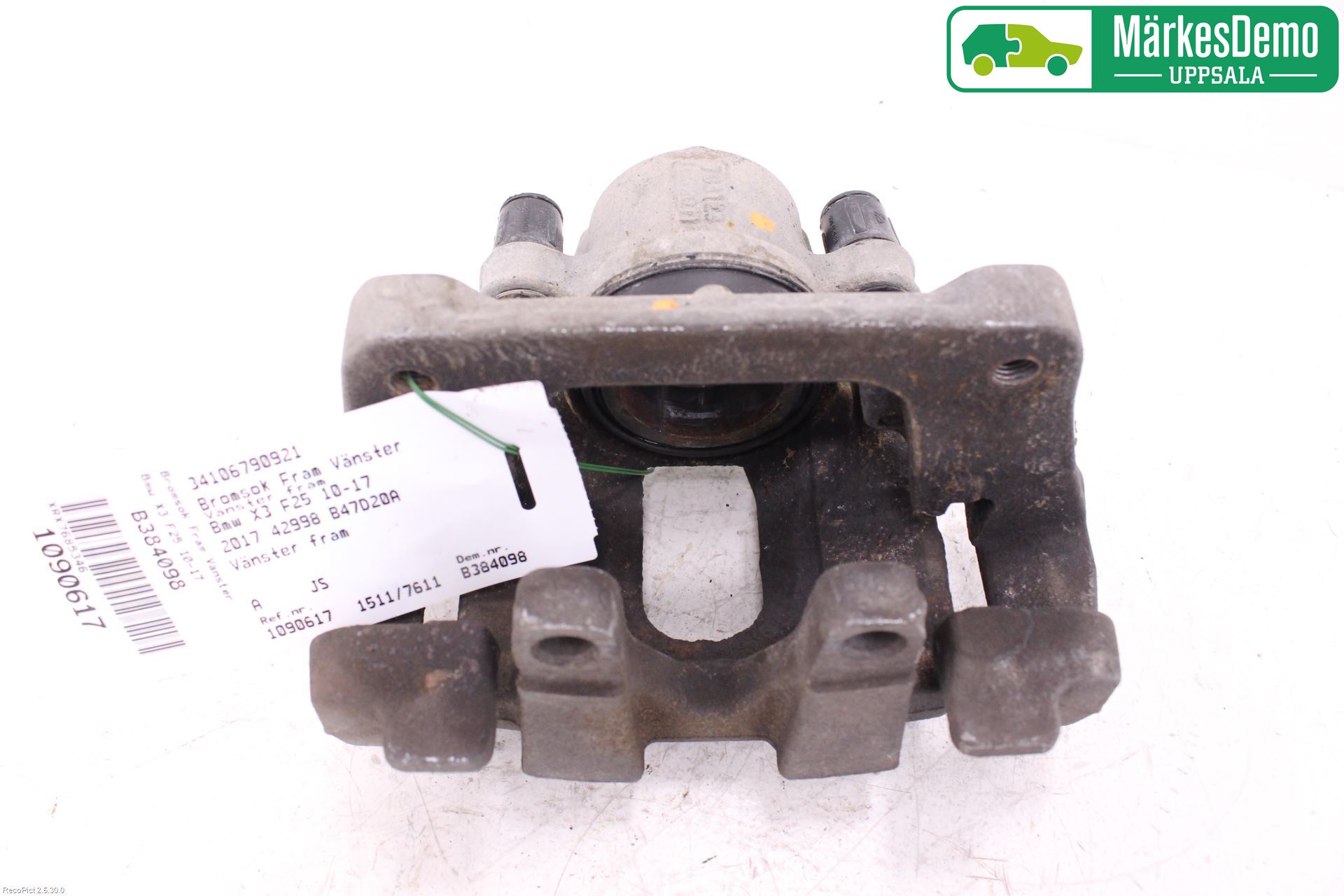 BMW X3 F25 10-17 Bremsecaliper Foran Venstre