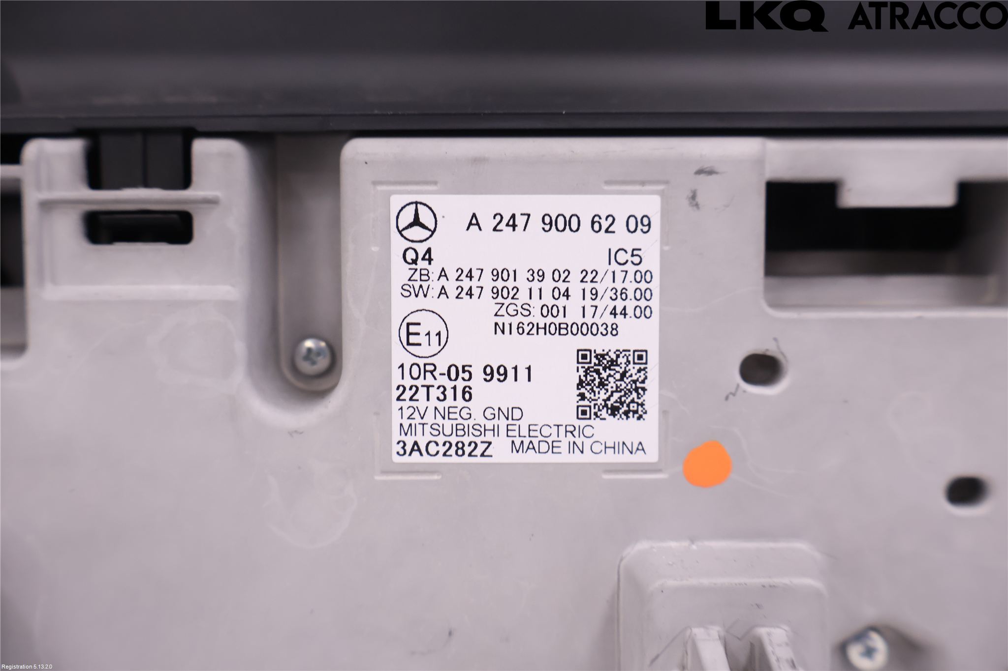 Mercedes-Benz MB EQA (H243) 21- Instr Kombinert