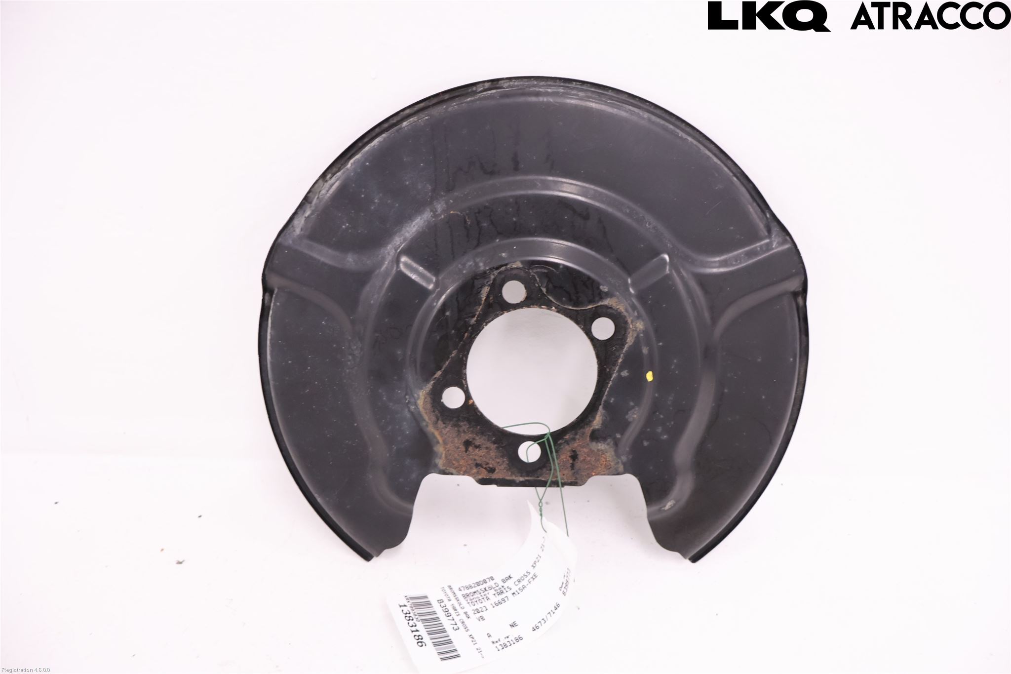 Toyota YARIS CROSS XP21 21- Bremseskjold Bak