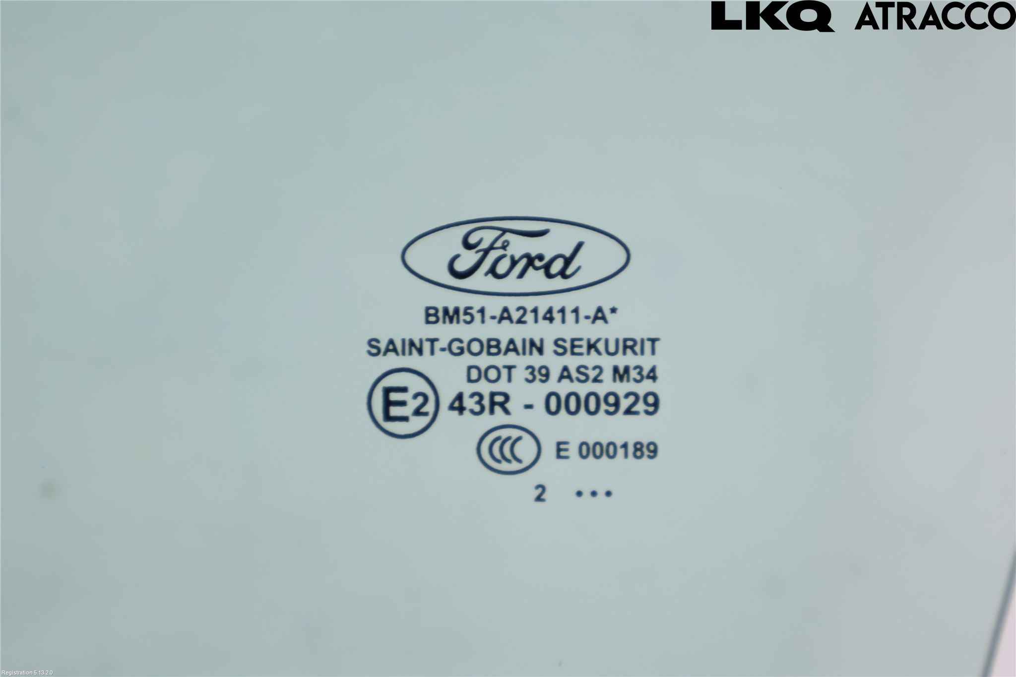 Ford FOCUS 11-14 Dørrute Foran Venstre 4 Dørs