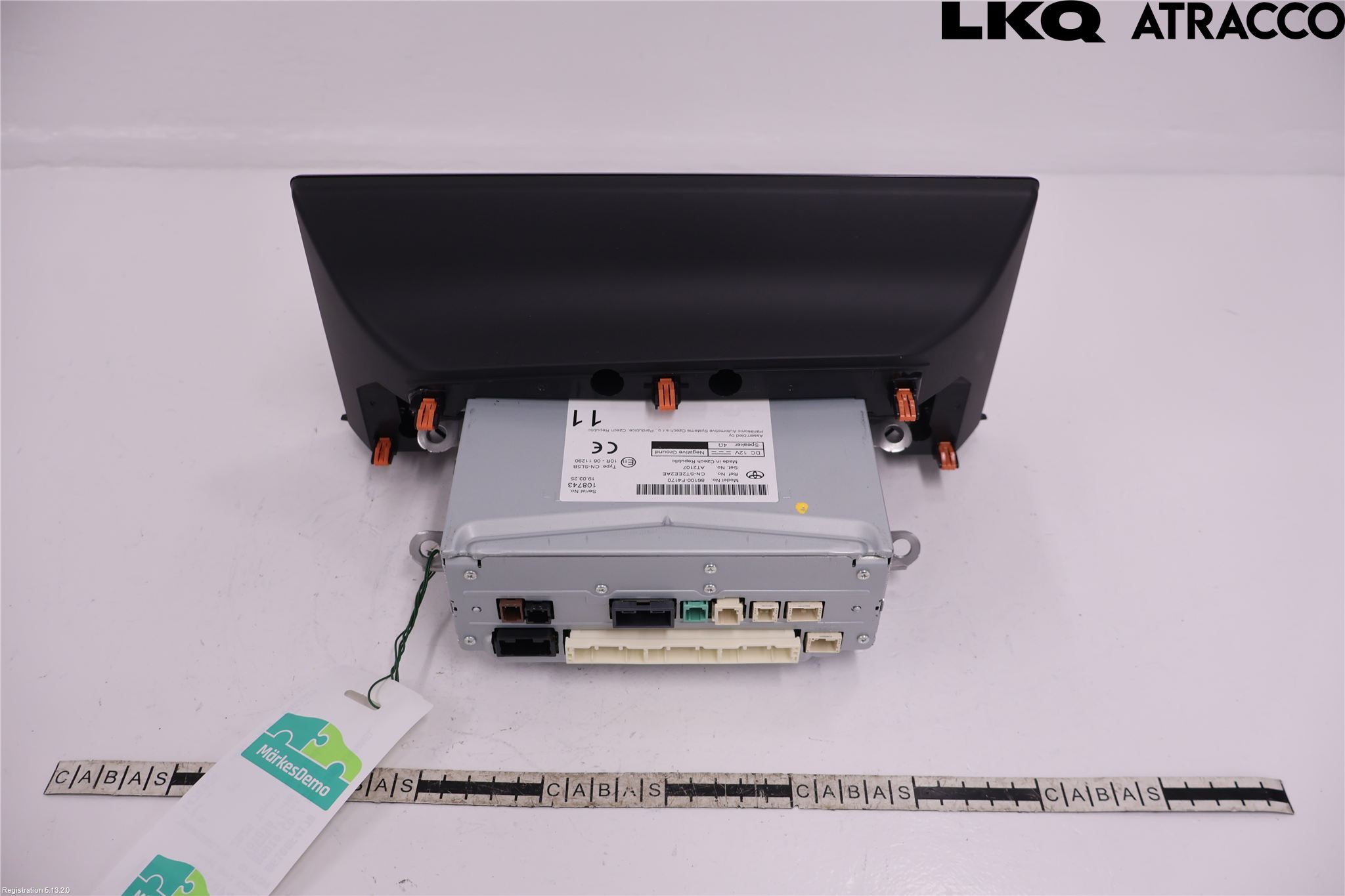 Toyota C-HR 24- Stereo Radio Med Cd