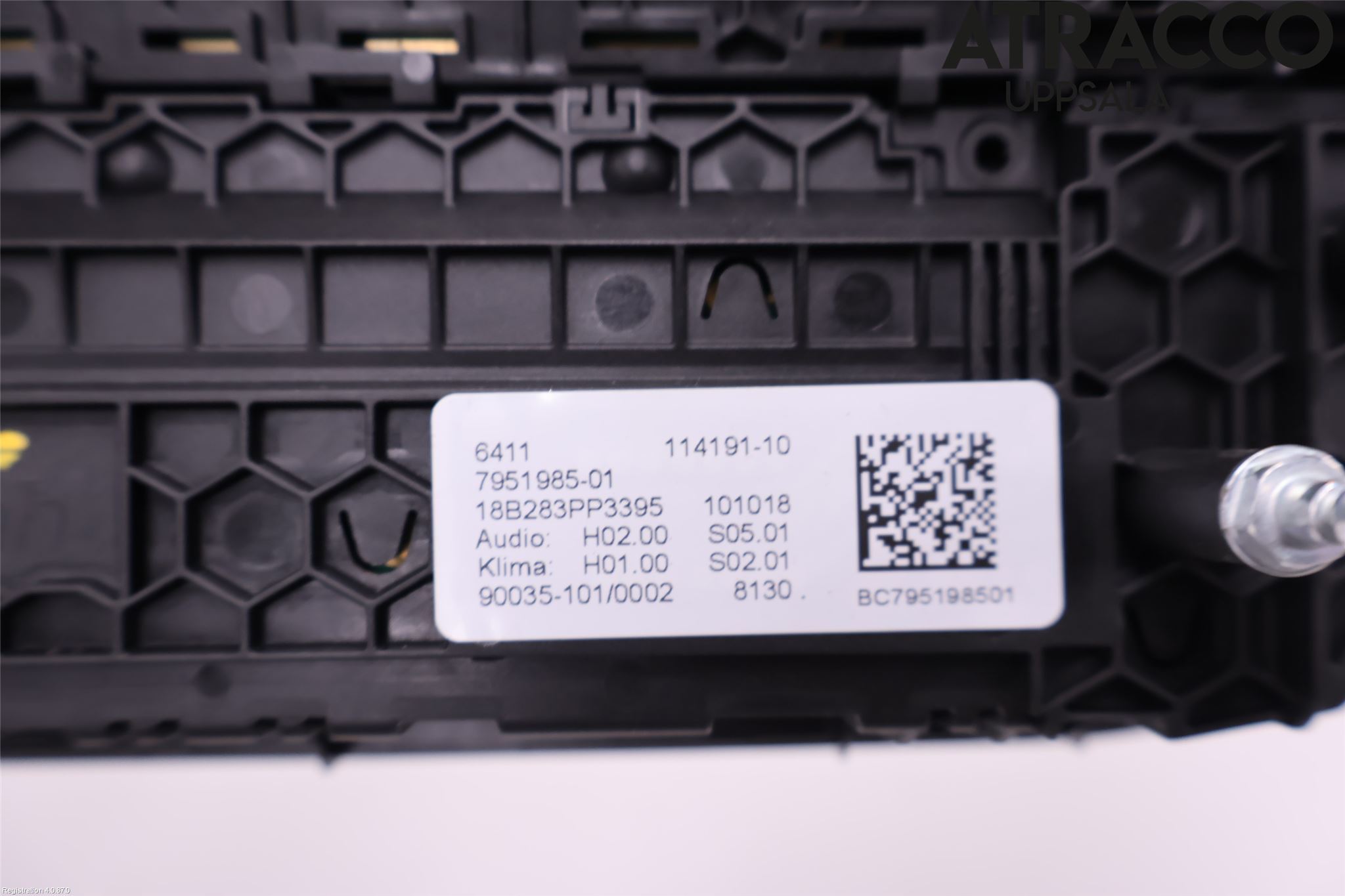 BMW X3 G01 18- Varme Ac Betjening-Display