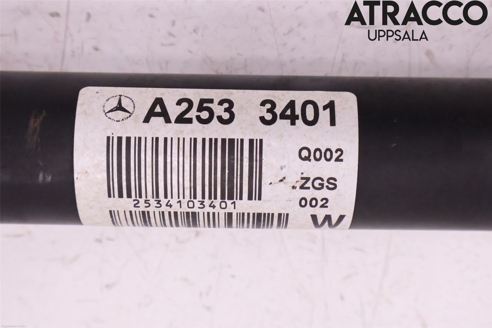 Mercedes-Benz MB GLC-KLASS (X253/C253) 15-22 Mellomaksel Fremre 4Wd
