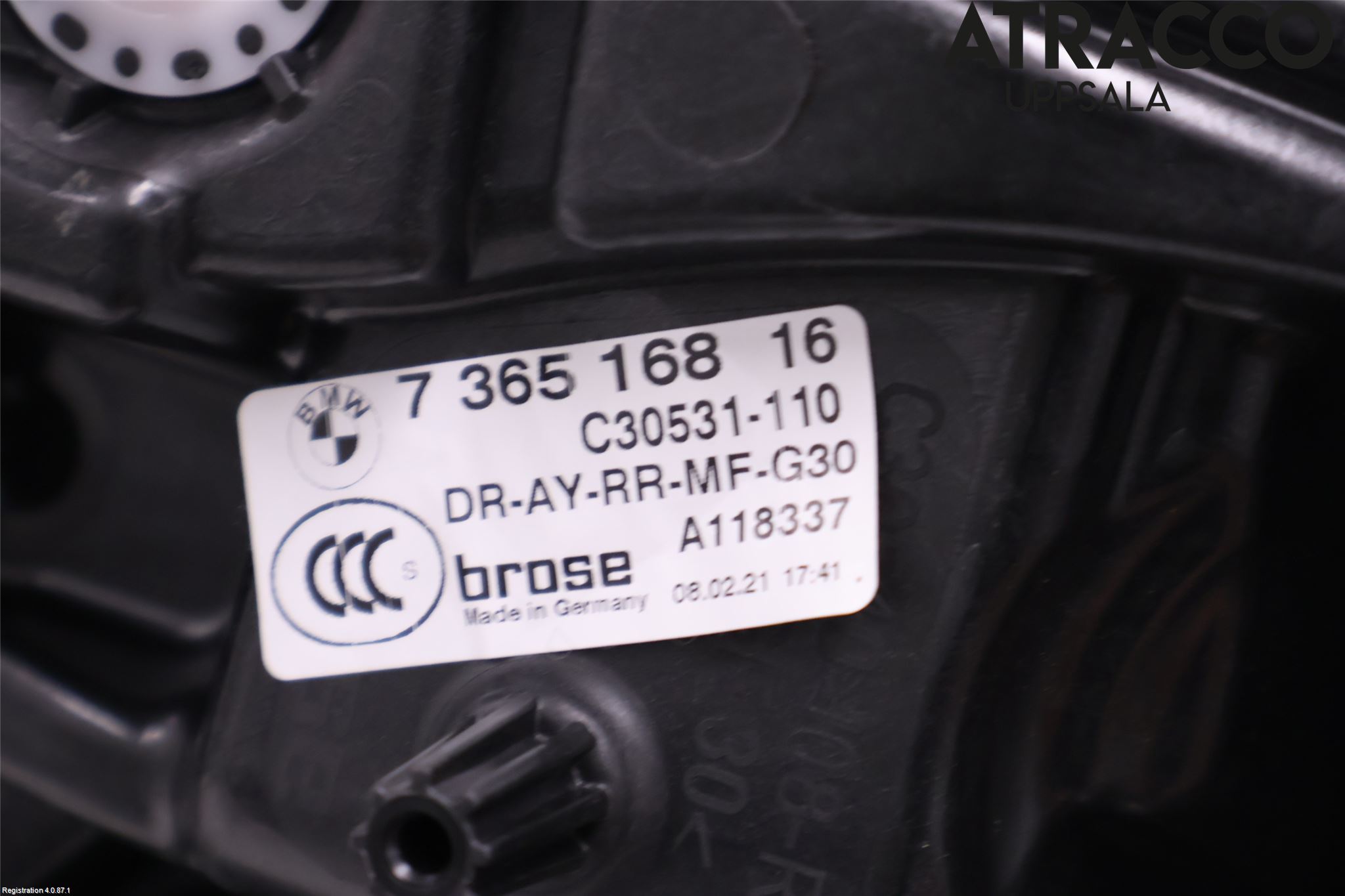 BMW 5 G30/G31/F90 17-23 Vindusheis El Komp