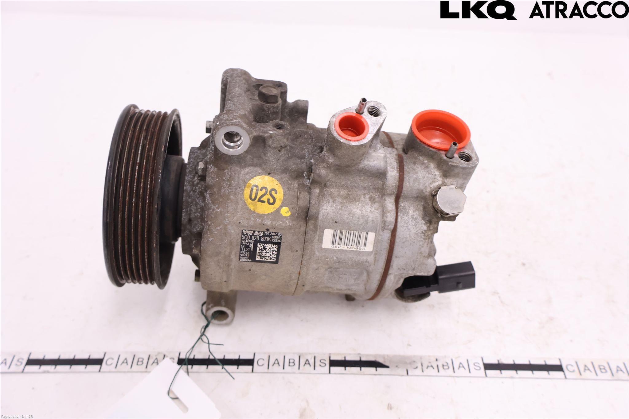 Volkswagen VW CADDY 16-20 Varme Ac Kompressor