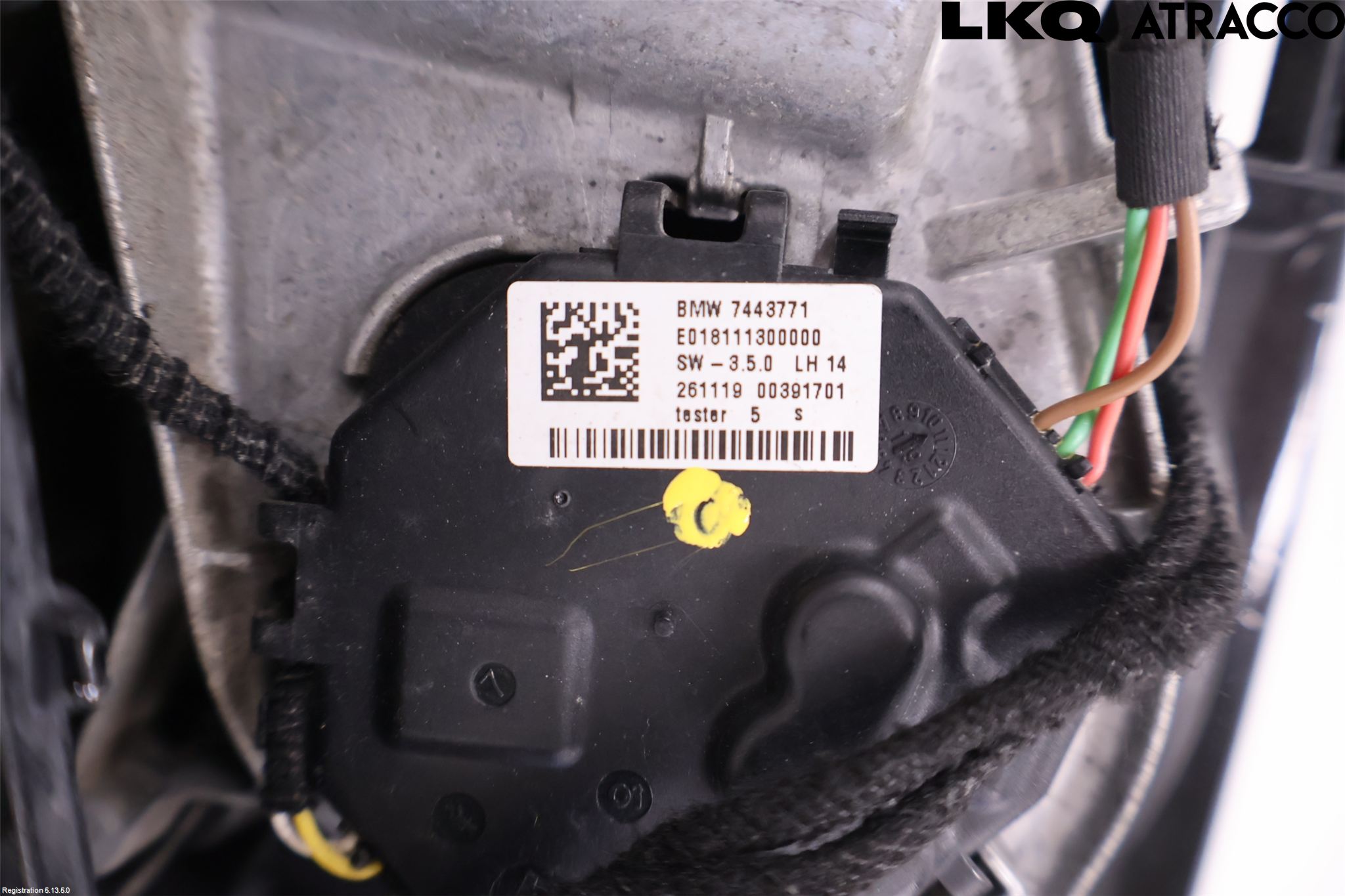BMW 5 G30/G31/F90 17-23 Speil V M-El Justering