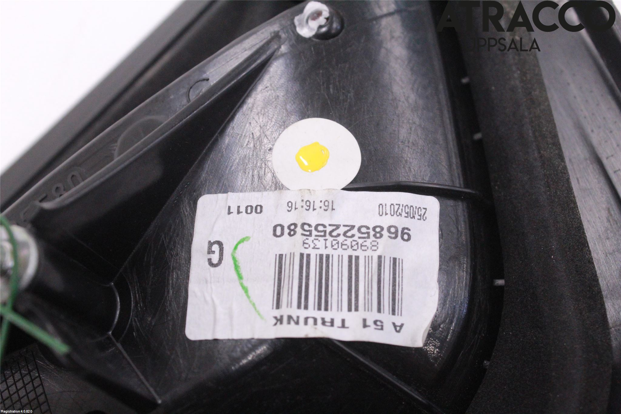 Citroen C3 10-17 Baklykt Venstre  På Luke(Indre