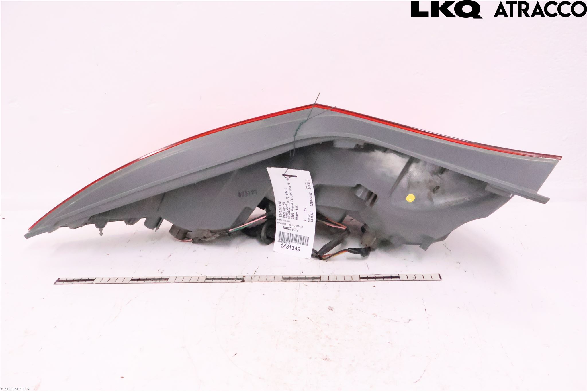 Hyundai i30 FD 07-12 Baklykt Høyre