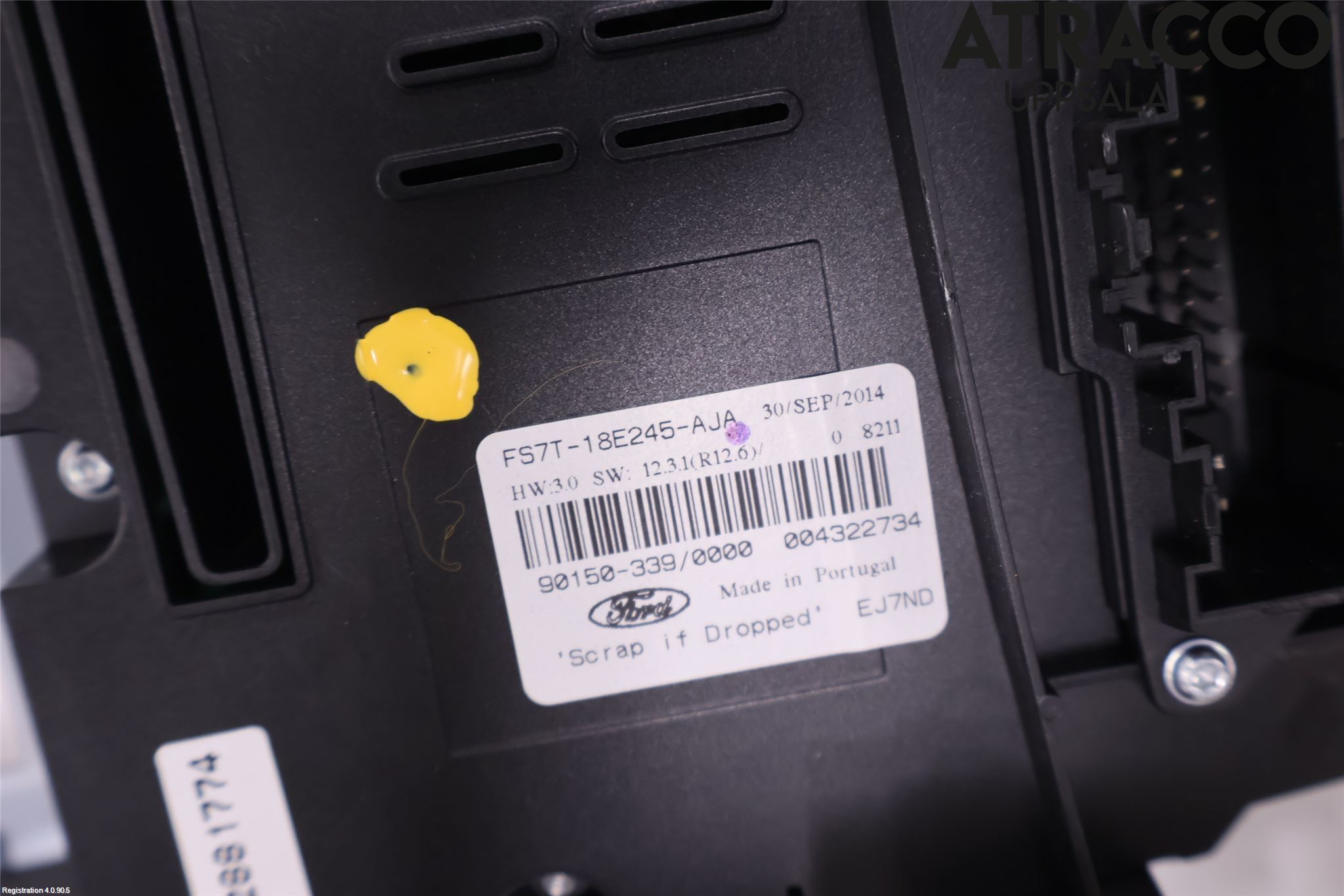 Ford MONDEO 15-22 Varme Ac Betjening-Display