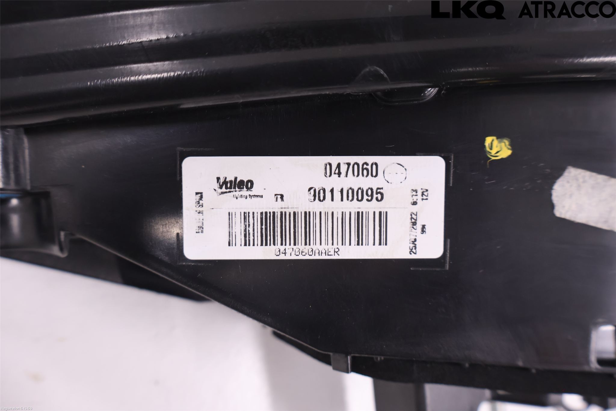 Renault MEGANE IV 16-23 Baklykt Høyre  På Luke(Indre)