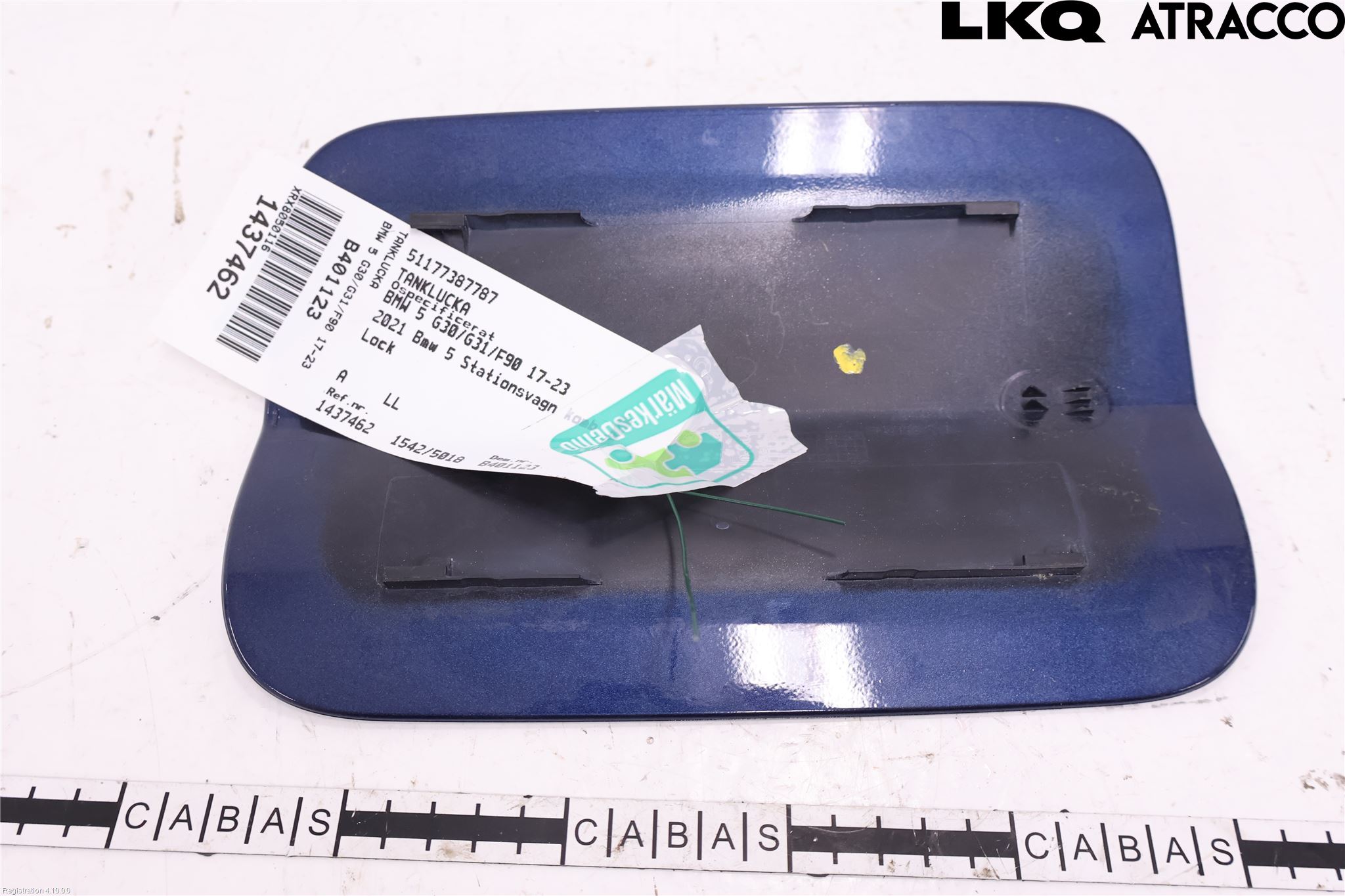 BMW 5 G30/G31/F90 17-23 Drivstoff Tankluke