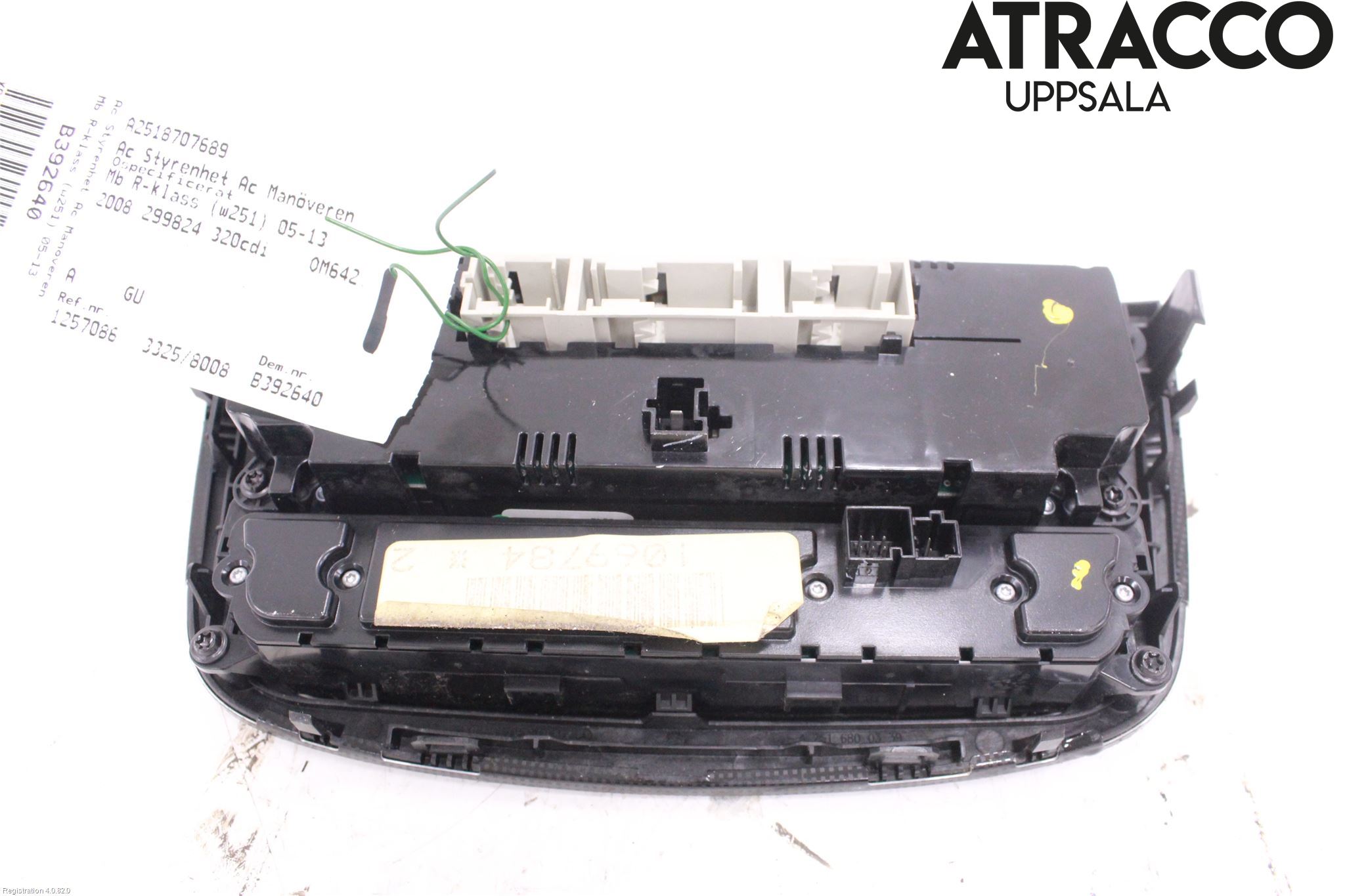 Mercedes-Benz MB R-KLASS (W251) 05-13 Varme Ac Betjening-Display