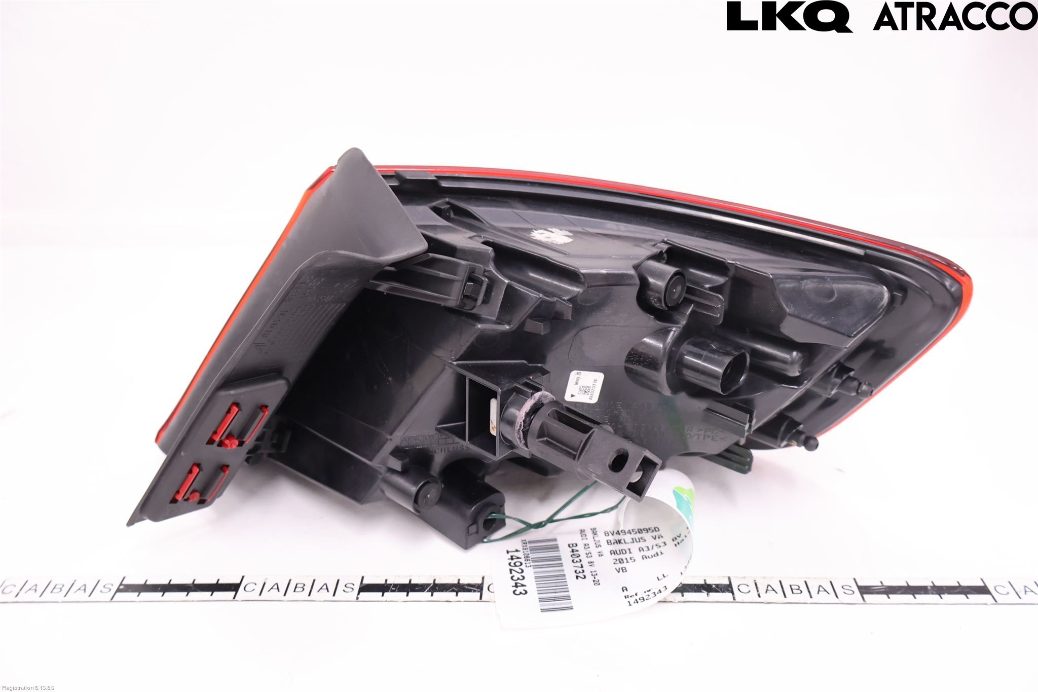 Audi A3/S3 8V 13-20 Baklykt Venstre