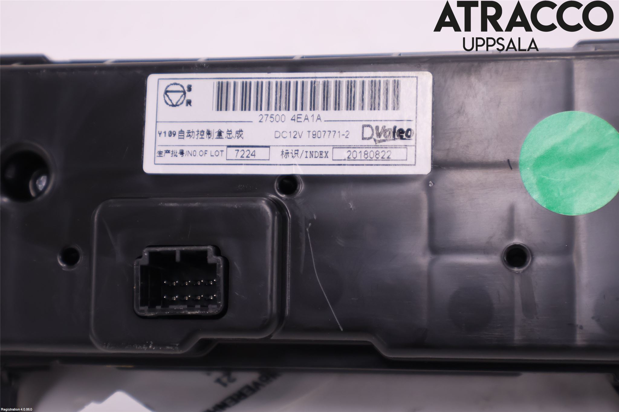 Nissan QASHQAI 17-21 Varme Ac Betjening-Display