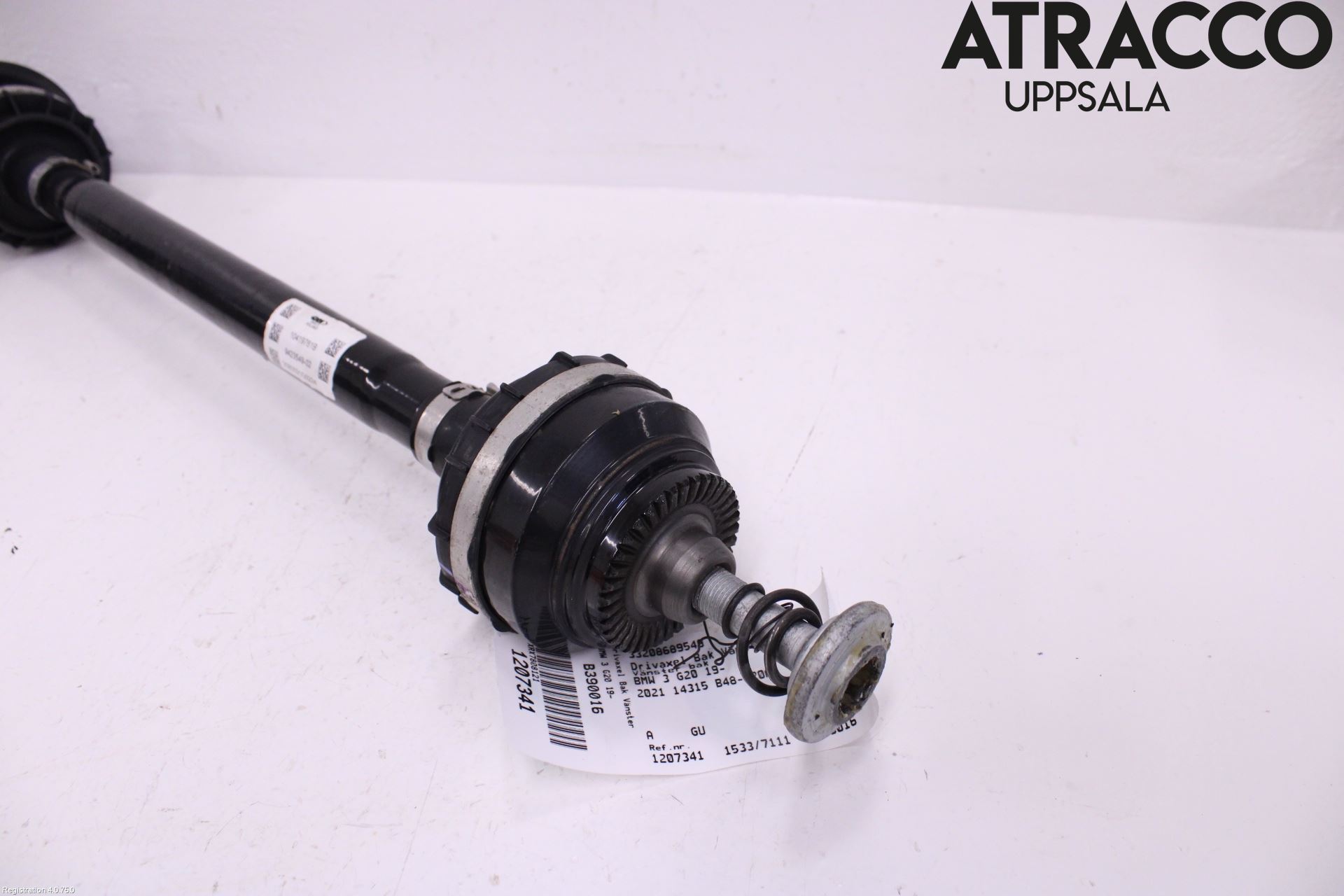 BMW 3 G20/G21/G80/G81 19- Drivaksel Bak Kompl Venstre