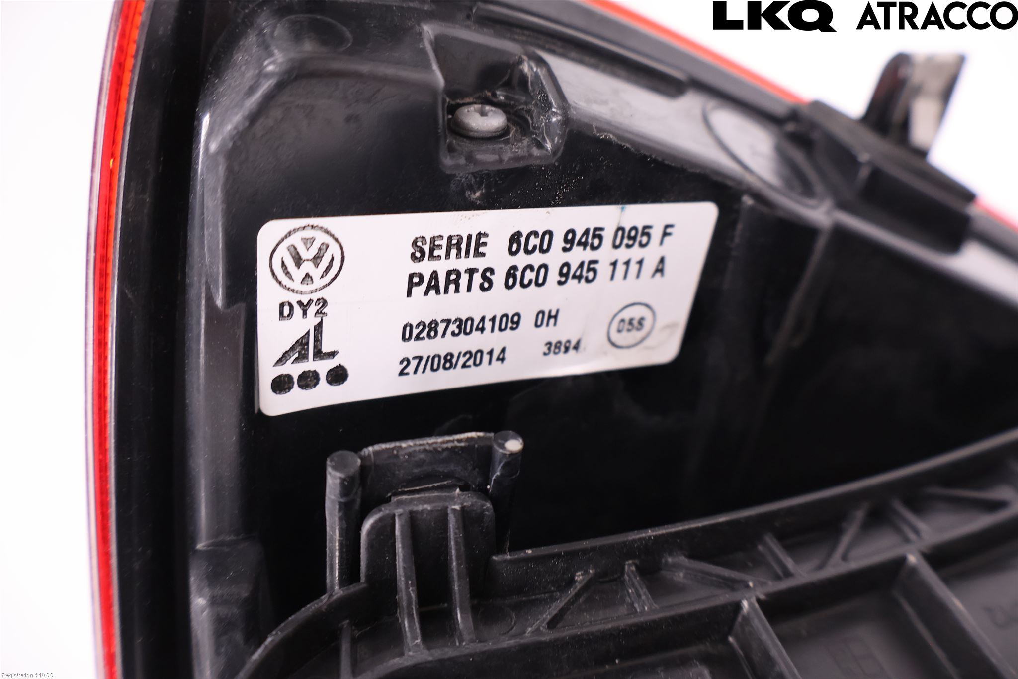 Volkswagen VW POLO 10-17 Baklykt Venstre