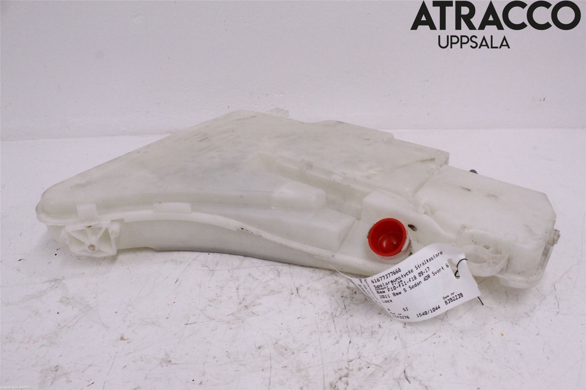 BMW 5 F10/F11/F18 09-17 Spylerbeholder Frontrute-Lykte
